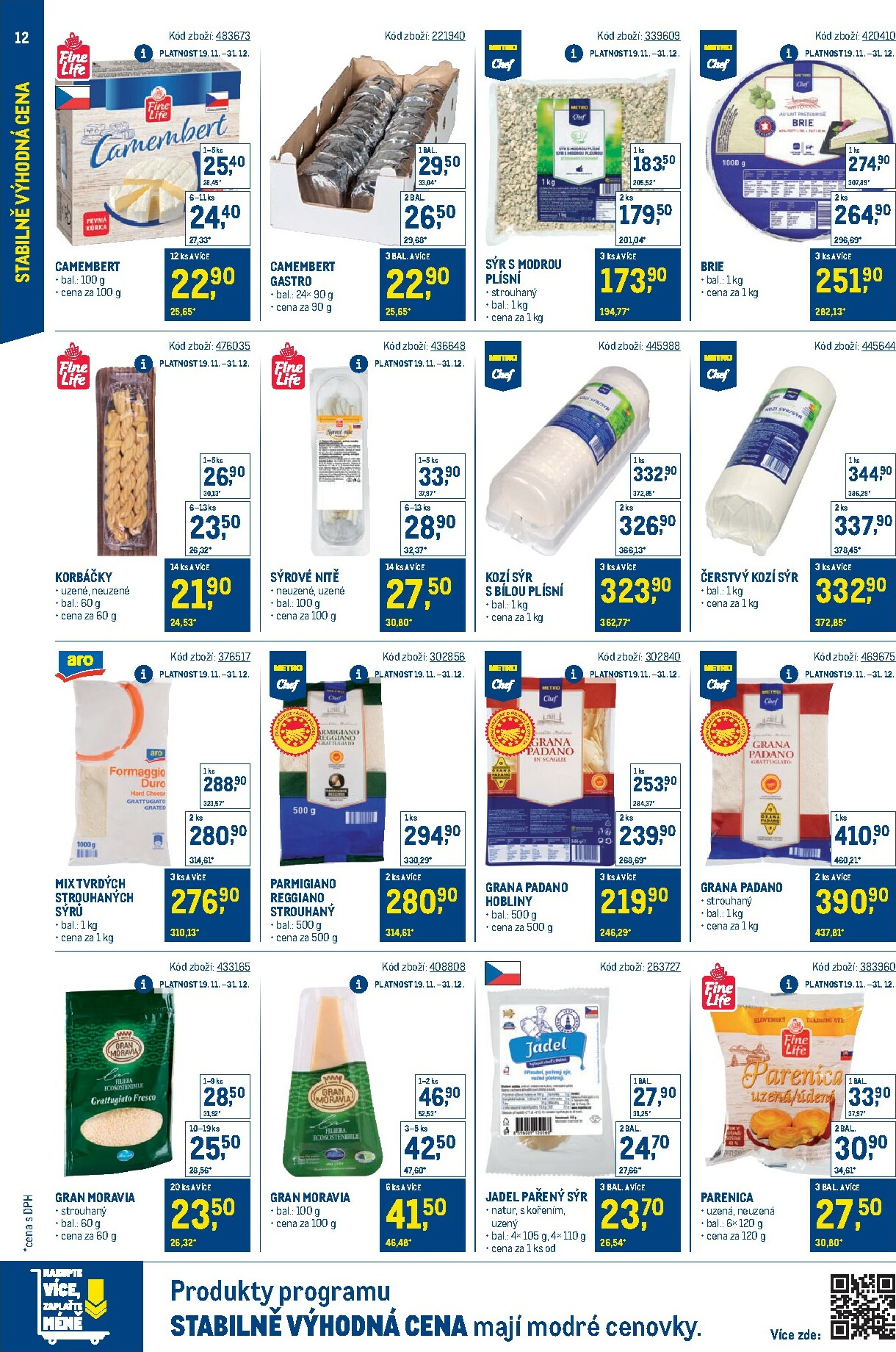 makro - Aktuální leták Makro - Stabilně výhodná cena od 19.11. do 31.01. - page: 12
