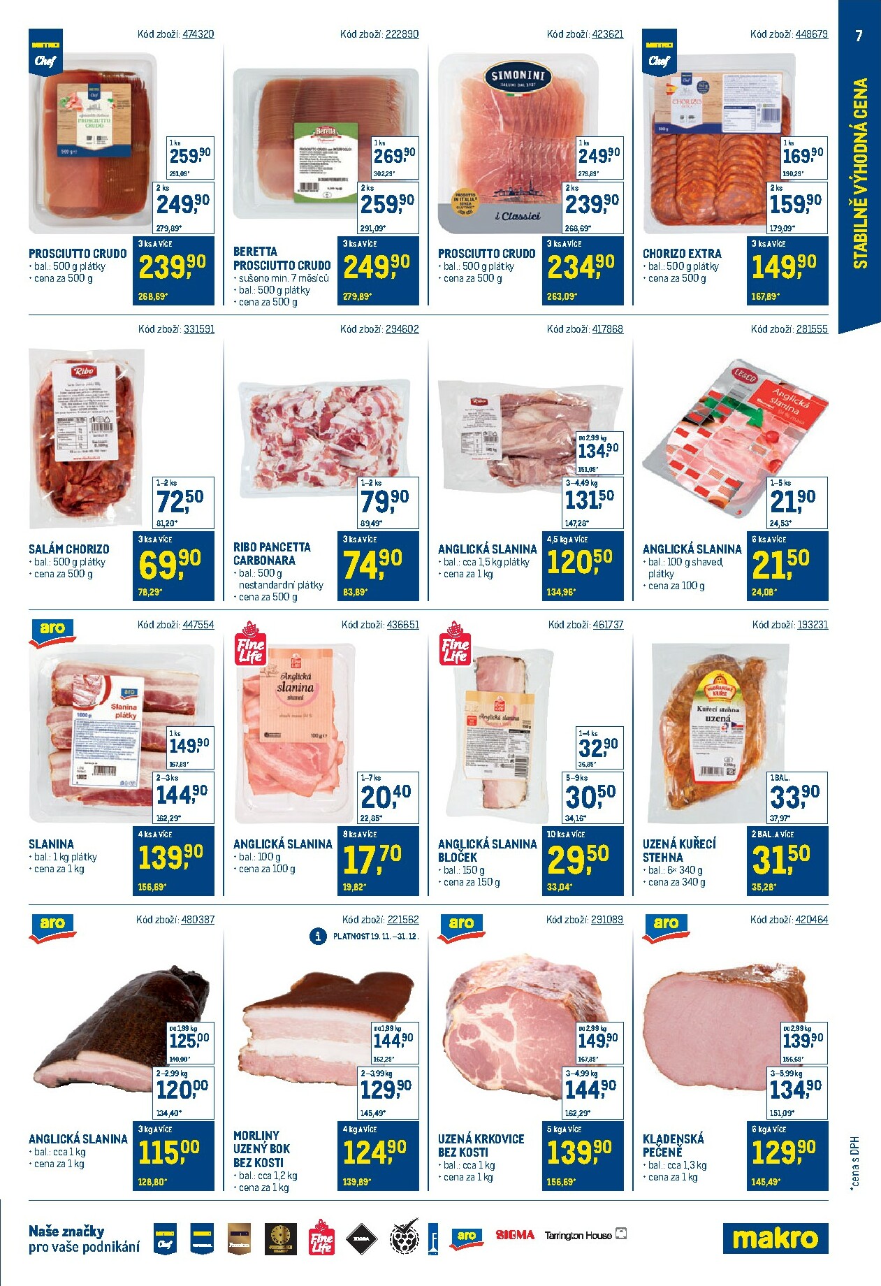 makro - Aktuální leták Makro - Stabilně výhodná cena od 19.11. do 31.01. - page: 7
