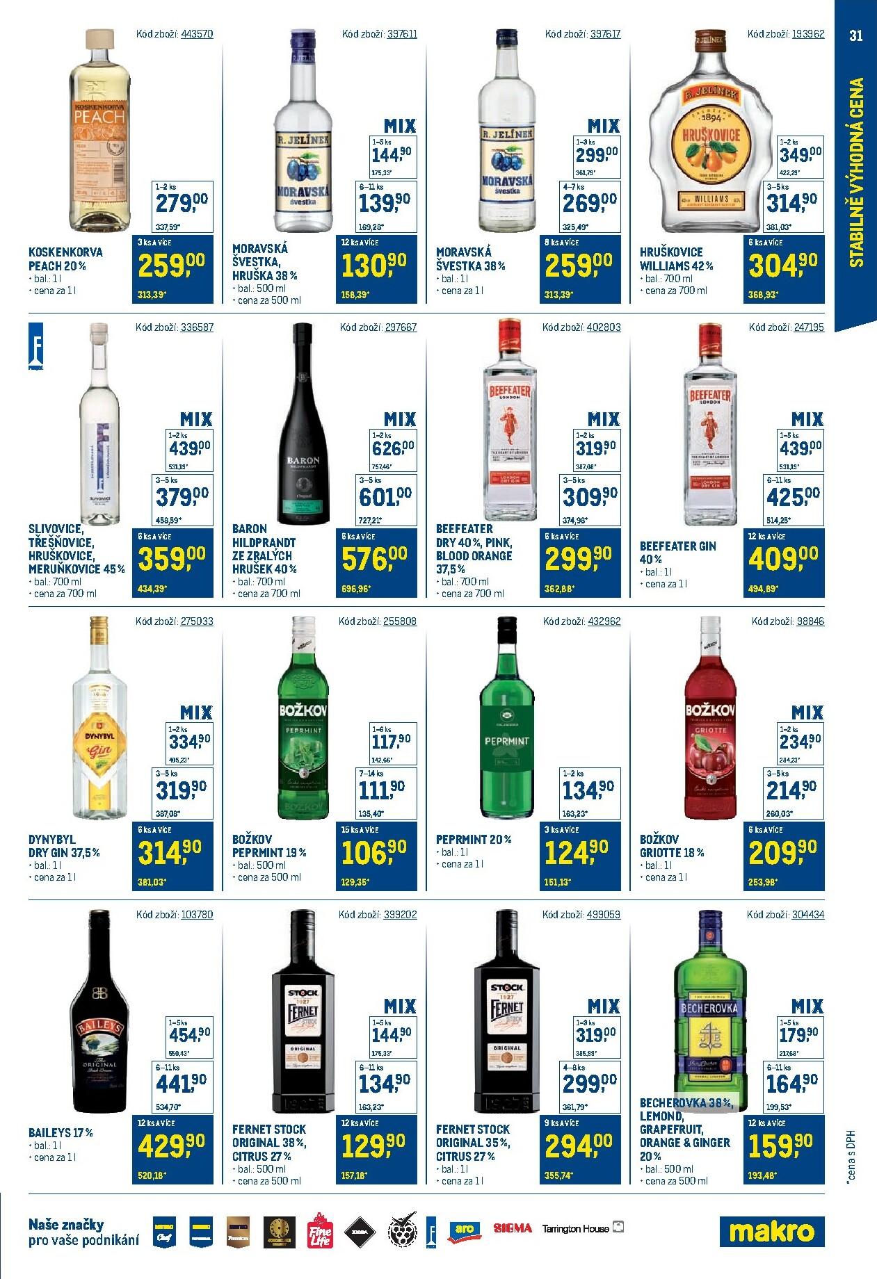 makro - Aktuální leták Makro - Stabilně výhodná cena od 19.11. do 31.01. - page: 31