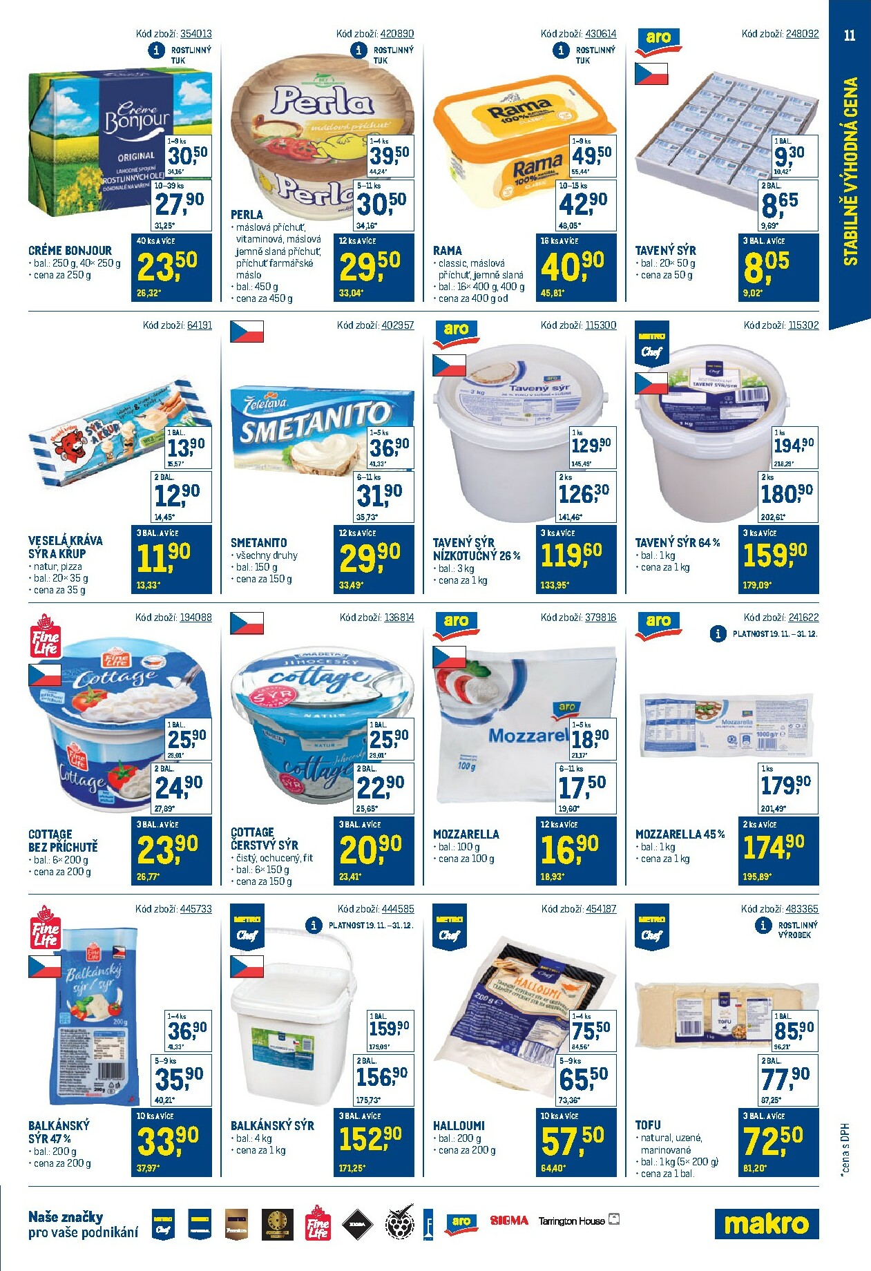 makro - Aktuální leták Makro - Stabilně výhodná cena od 19.11. do 31.01. - page: 11