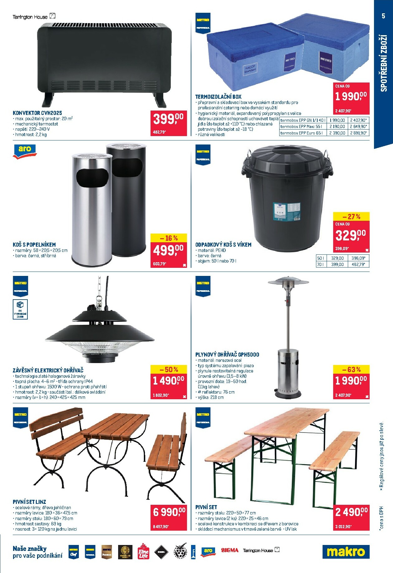 makro - Aktuální leták Makro - Spotřební zboží od 14.01. do 27.01. - page: 5