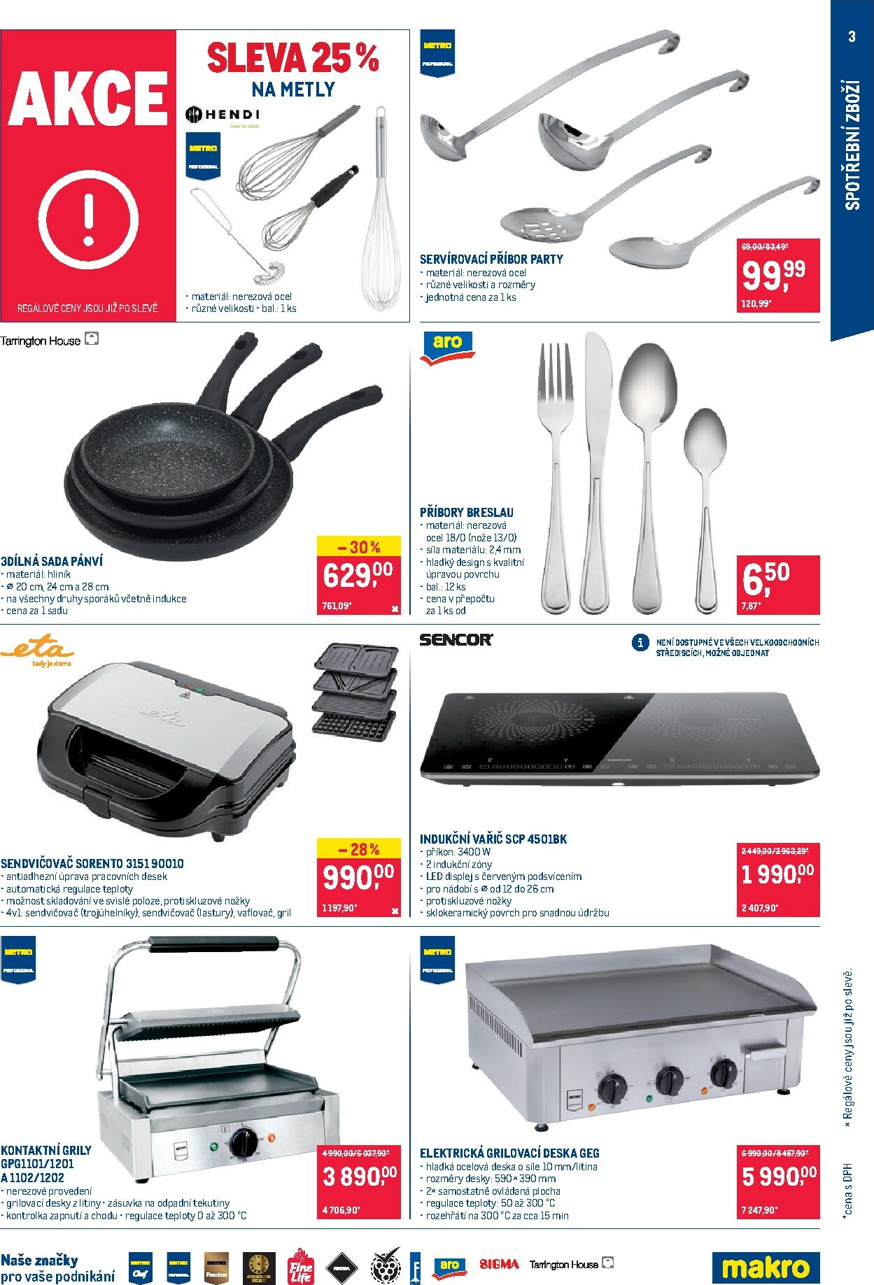 makro - Aktuální leták Makro - Spotřební zboží od 14.01. do 27.01. - page: 3