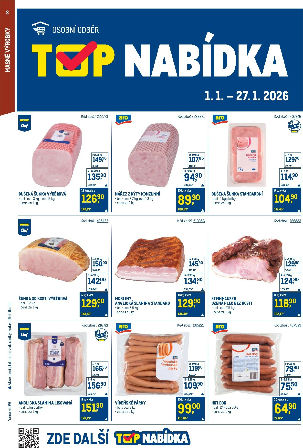 makro - Aktuální leták Makro - Gastronomie od 14.01. do 27.01. - page: 8