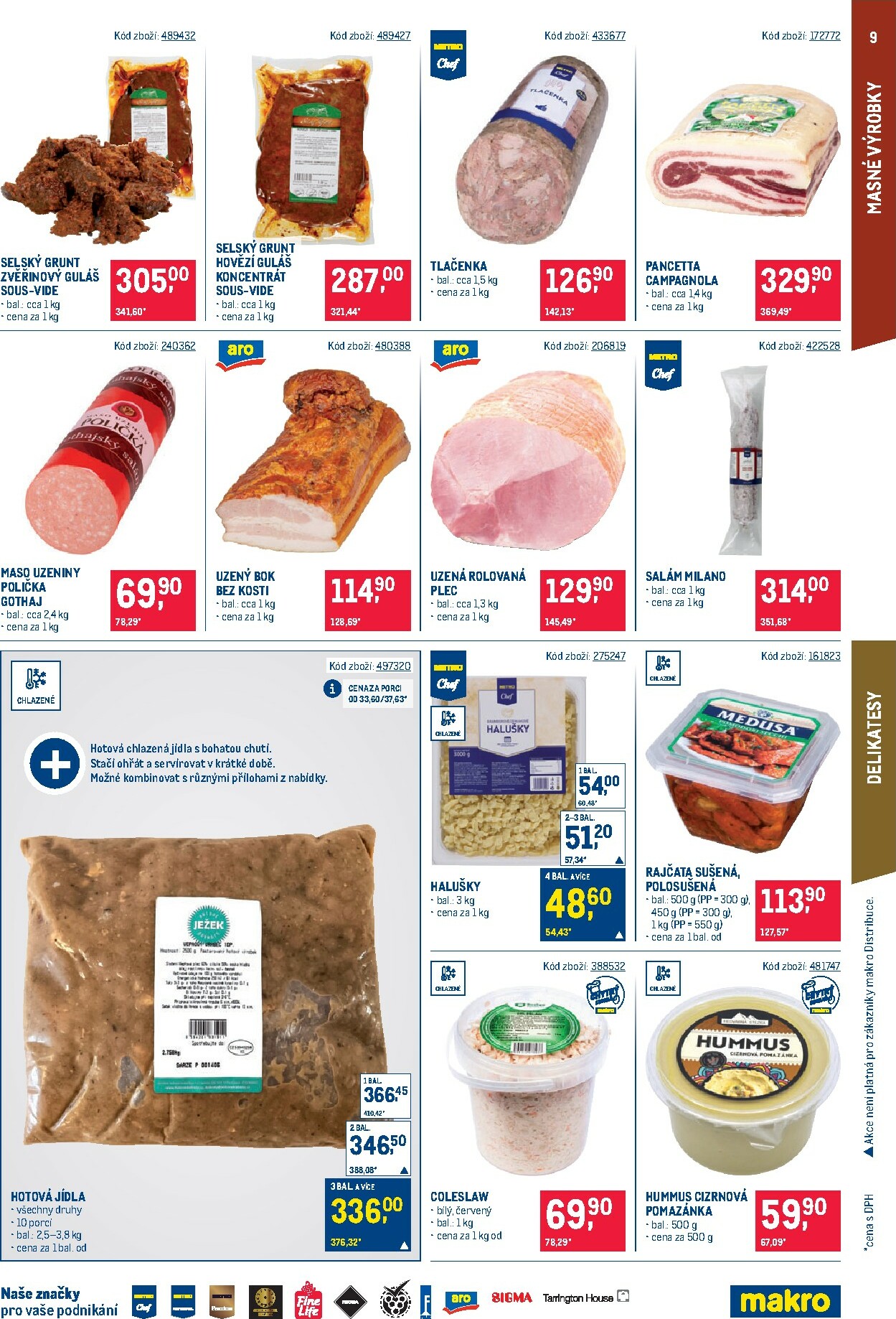 makro - Aktuální leták Makro - Gastronomie od 14.01. do 27.01. - page: 9