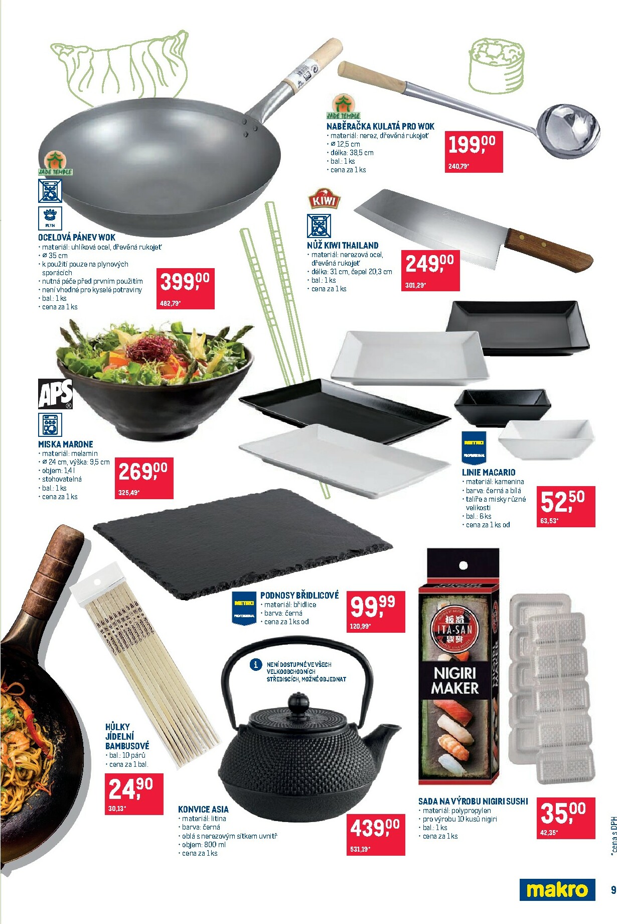 makro - Aktuální leták Makro - Pro milovníky jídla od 14.01. do 27.01. - page: 9