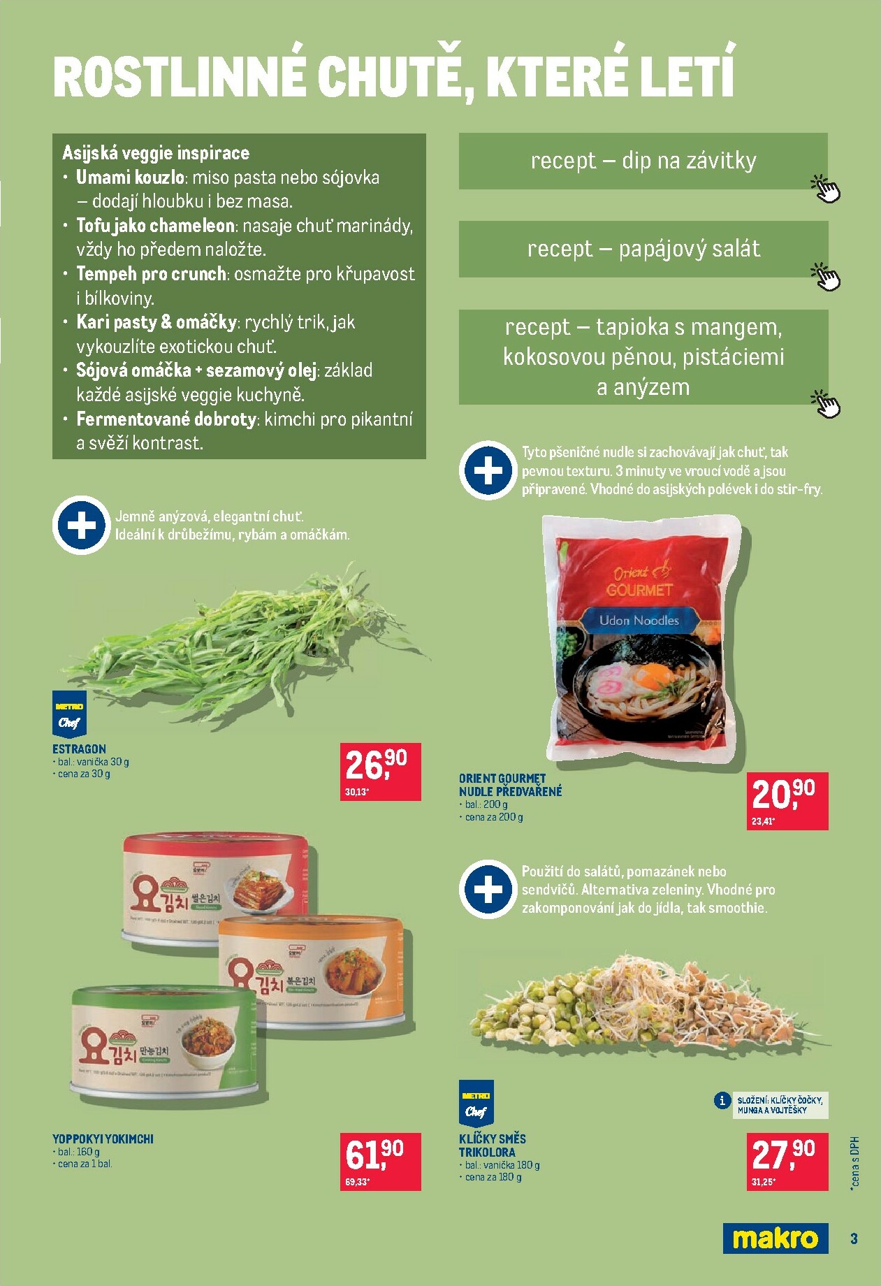 makro - Aktuální leták Makro - Pro milovníky jídla od 14.01. do 27.01. - page: 3