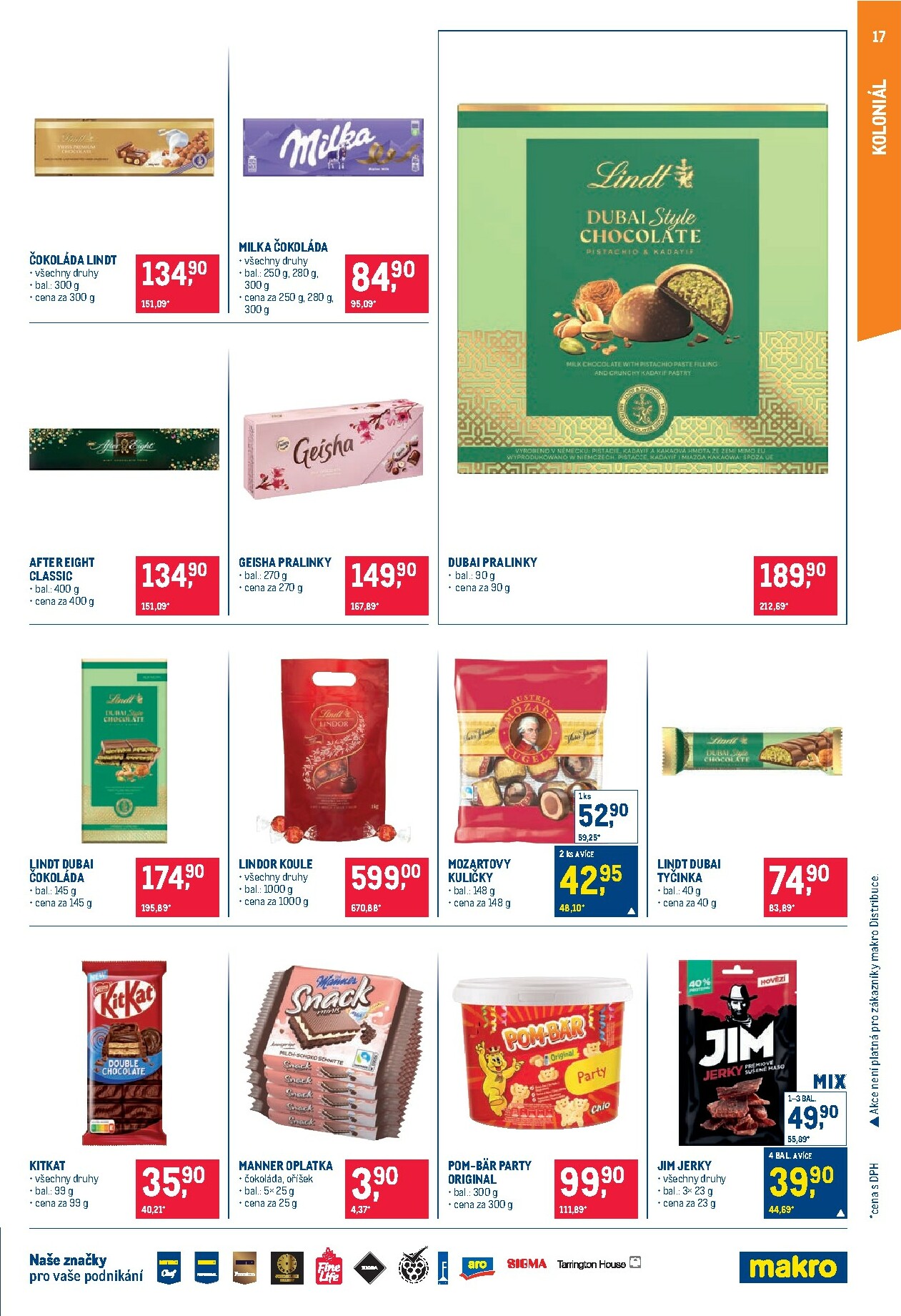 makro - Aktuální leták Makro - Pro milovníky jídla od 14.01. do 27.01. - page: 17