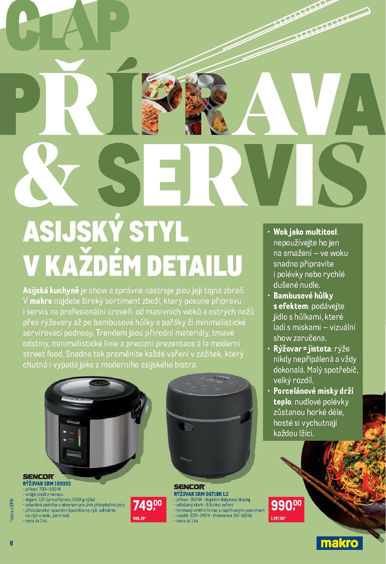 makro - Aktuální leták Makro - Pro milovníky jídla od 14.01. do 27.01. - page: 8