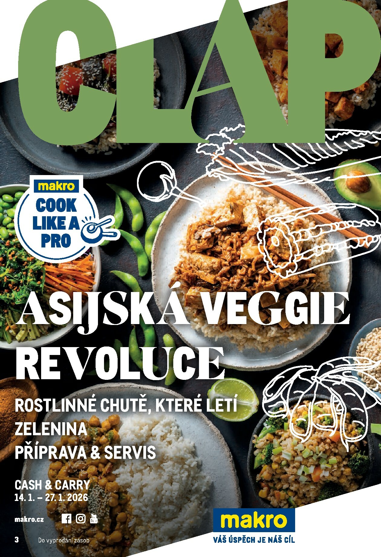 makro - Aktuální leták Makro - Pro milovníky jídla od 14.01. do 27.01.