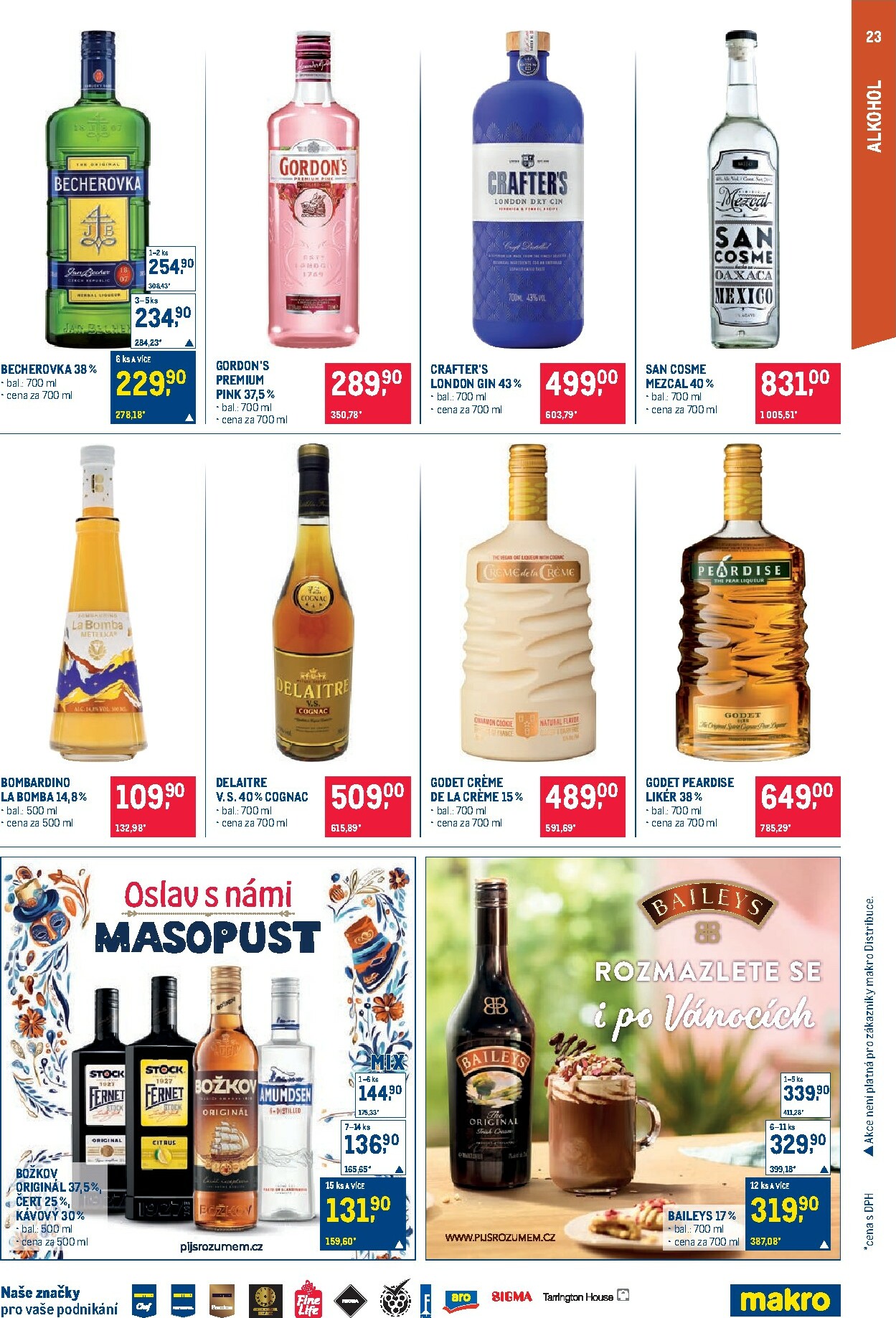 makro - Aktuální leták Makro - Pro milovníky jídla od 14.01. do 27.01. - page: 23