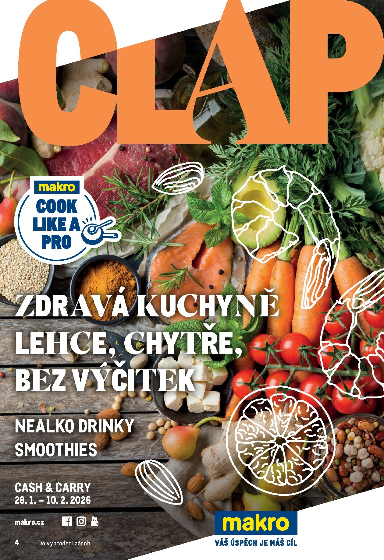 makro - Makro - Pro milovníky jídla leták platný od středy 28.01.2026 do úterý 10.02.2026