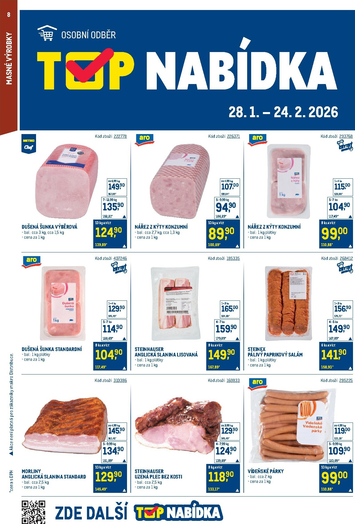 makro - Makro - Gastronomie leták platný od středy 11.02.2026 do úterý 24.02.2026 - page: 8