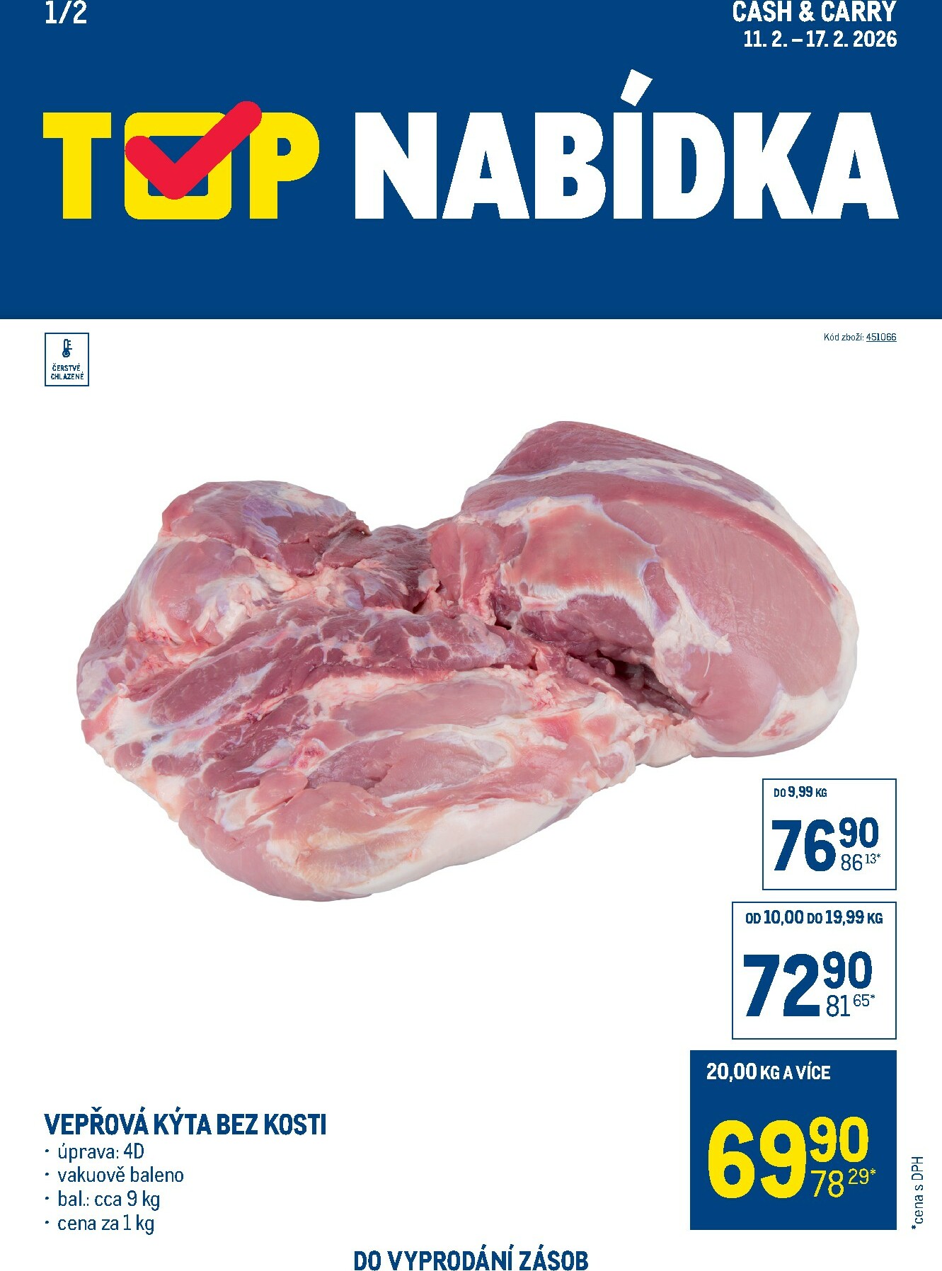 makro - Makro - TOP maso leták platný od středy 11.02.2026 do úterý 17.02.2026