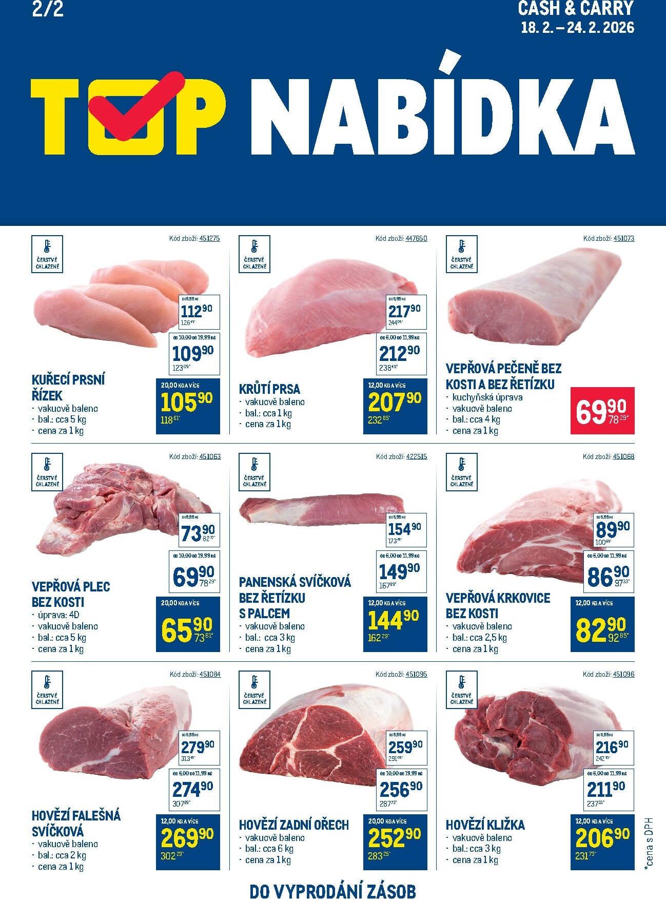 makro - Makro - TOP maso leták platný od středy 18.02.2026 do úterý 24.02.2026 - page: 2