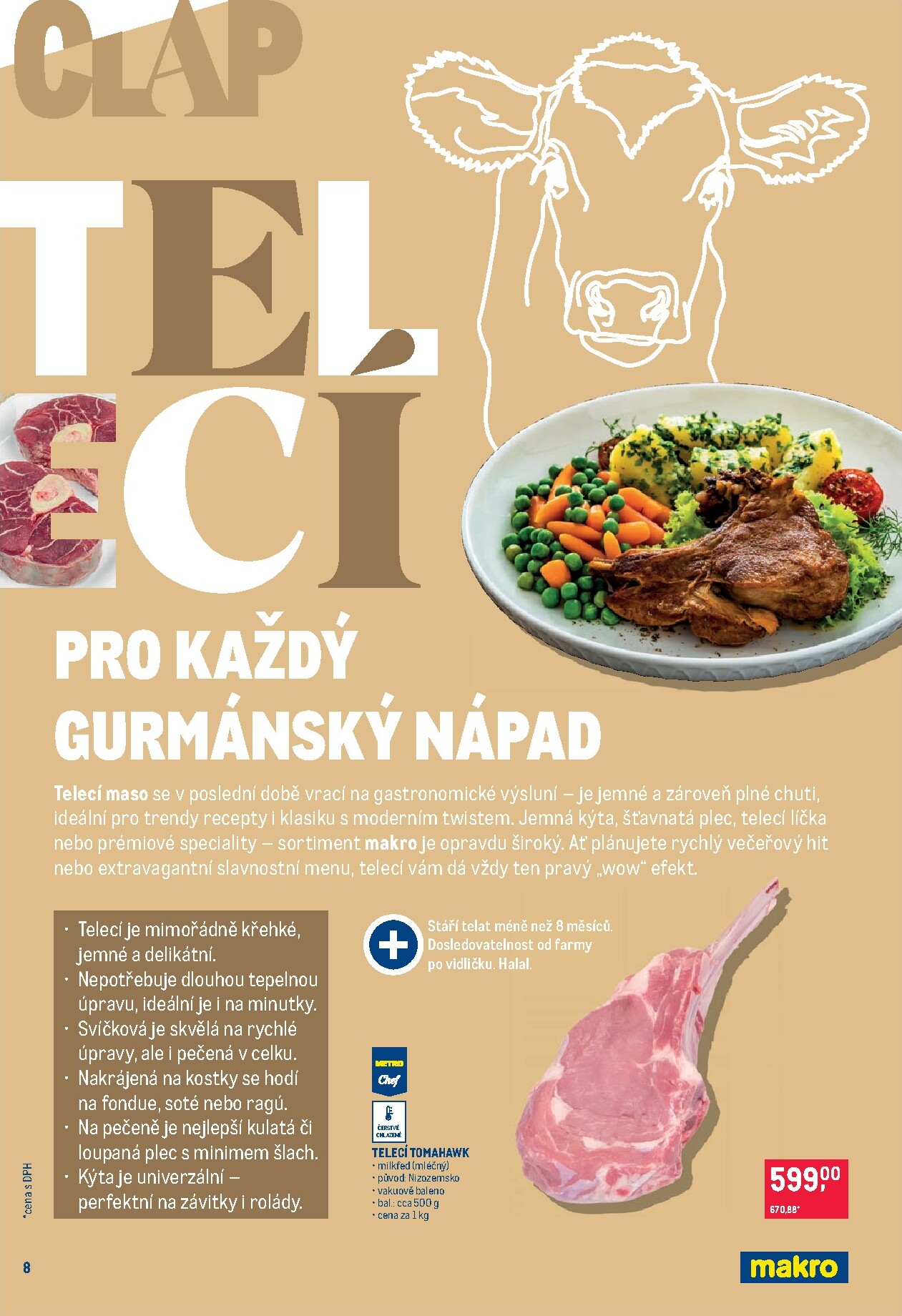 makro - Makro - Pro milovníky jídla leták platný od středy 25.02.2026 do úterý 10.03.2026 - page: 8