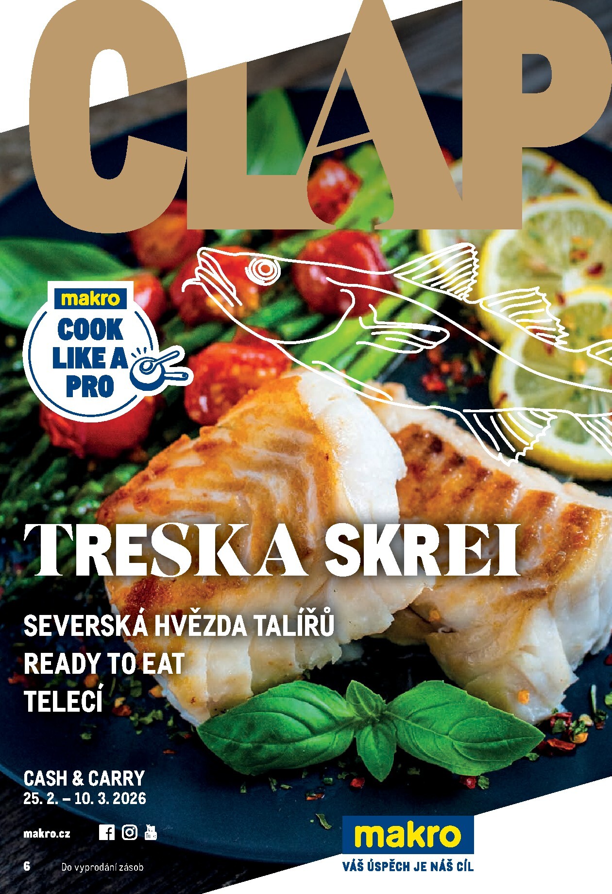 makro - Makro - Pro milovníky jídla leták platný od středy 25.02.2026 do úterý 10.03.2026