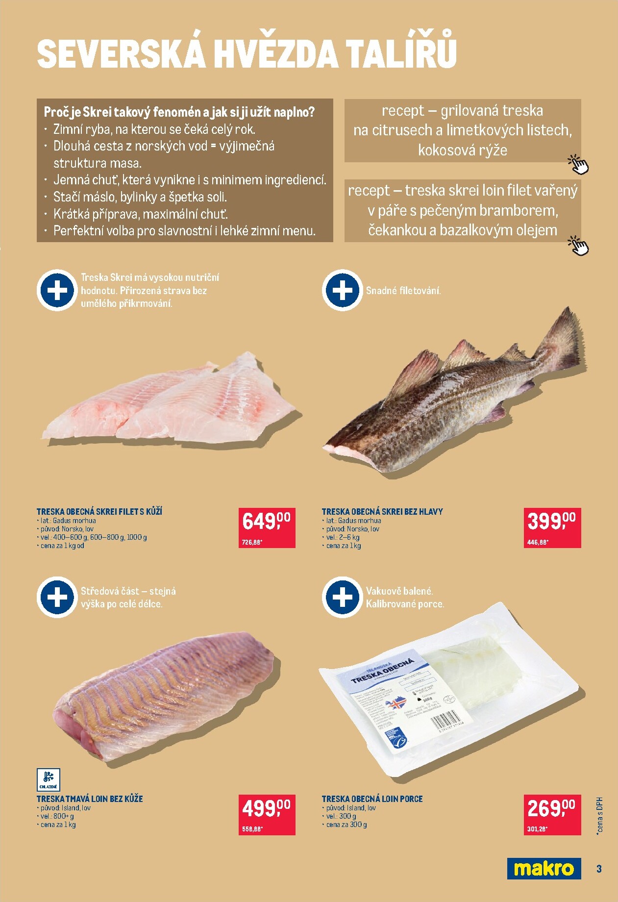 makro - Makro - Pro milovníky jídla leták platný od středy 25.02.2026 do úterý 10.03.2026 - page: 3