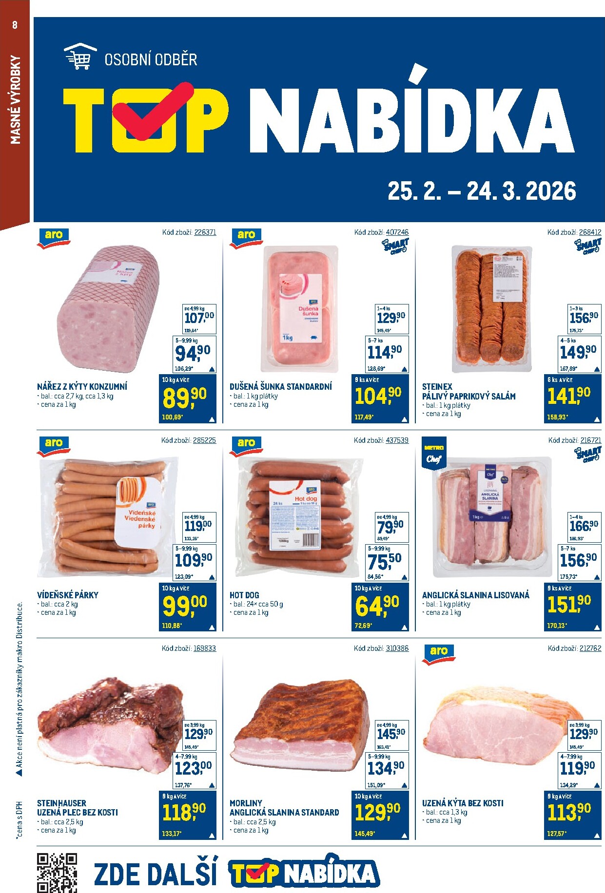 makro - Makro - Gastronomie leták platný od středy 25.02.2026 do úterý 10.03.2026 - page: 8