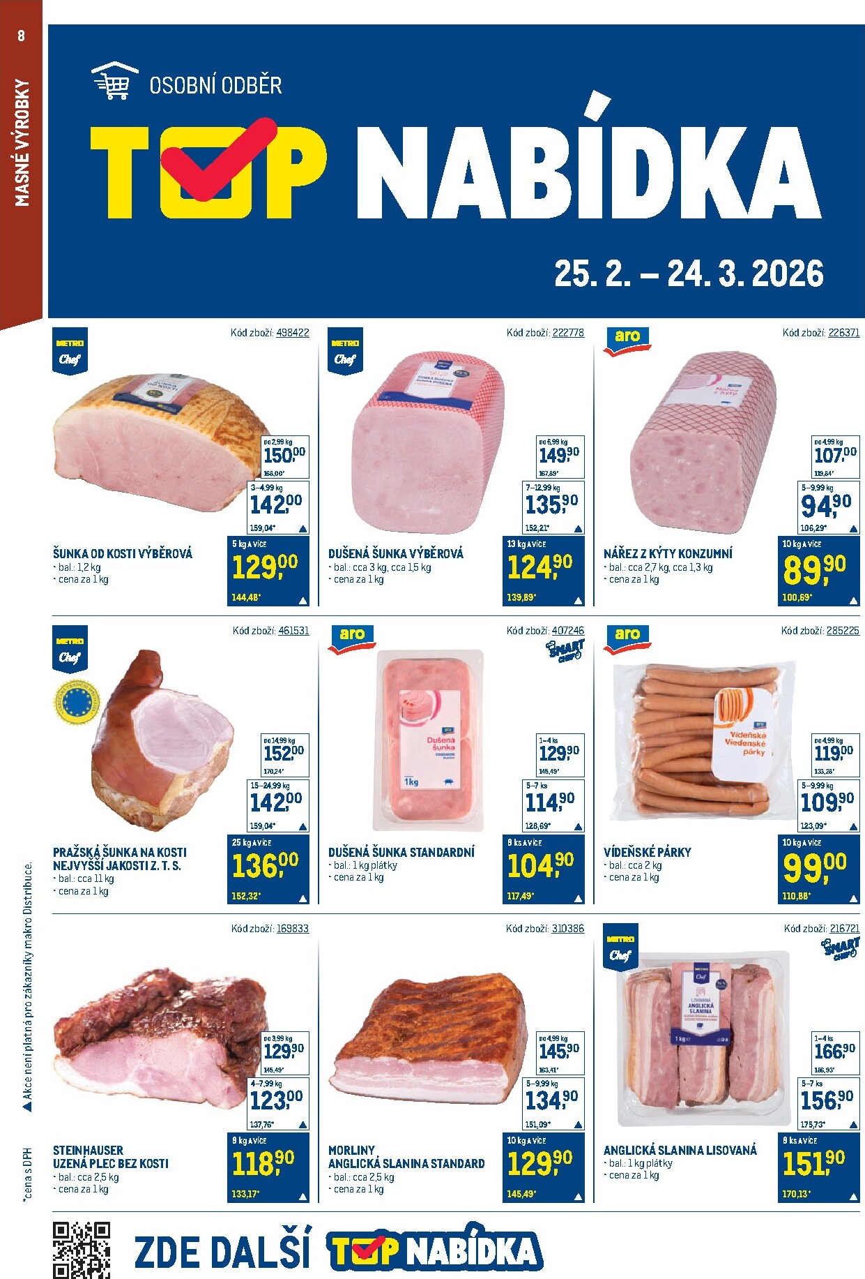 makro - Makro - Gastronomie leták platný od středy 11.03.2026 do úterý 24.03.2026 - page: 8