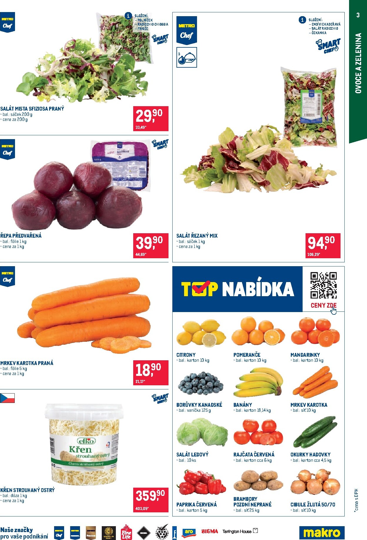 makro - Makro - Gastronomie leták platný od středy 11.03.2026 do úterý 24.03.2026 - page: 3