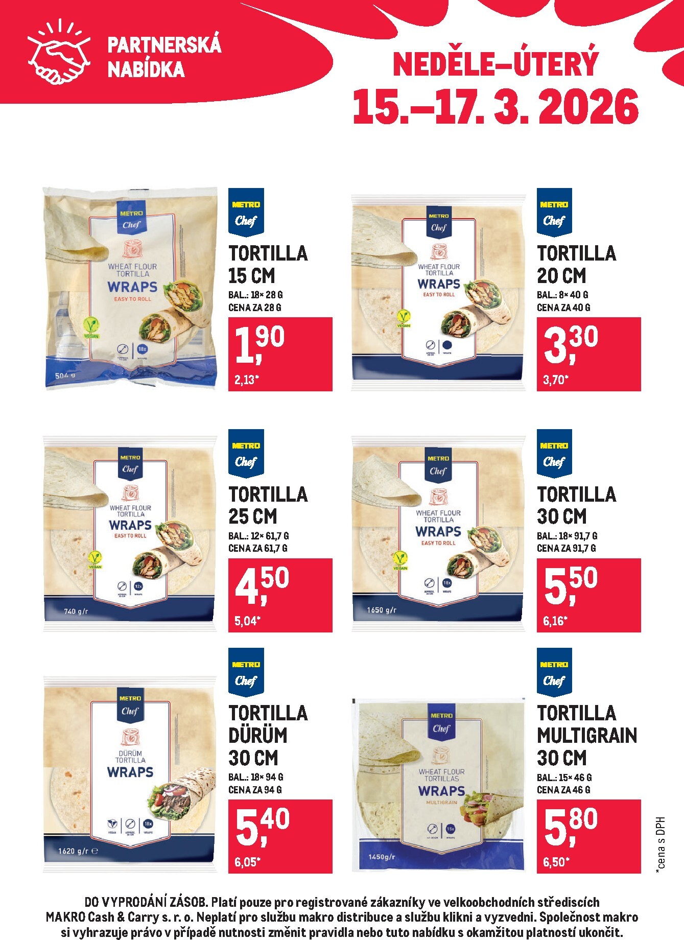 makro - Makro - Partnerská nabídka leták platný od neděle 15.03.2026 do úterý 17.03.2026 - page: 3