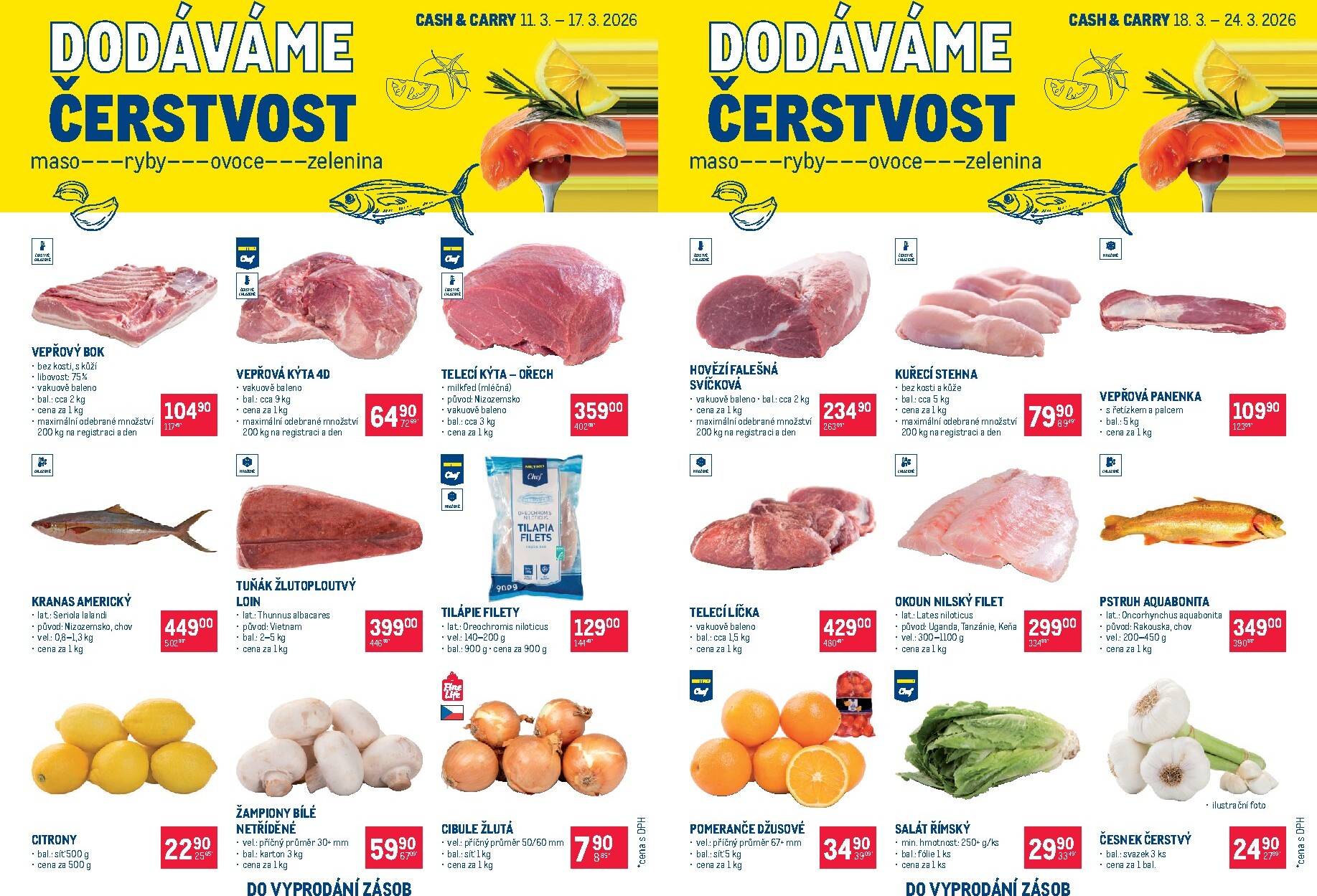 makro - Makro - Čerstvé zboží leták platný od středy 11.03.2026 do úterý 24.03.2026