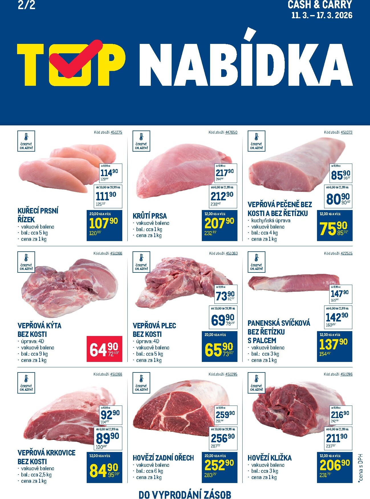 makro - Makro - TOP maso leták platný od středy 11.03.2026 do úterý 17.03.2026 - page: 2