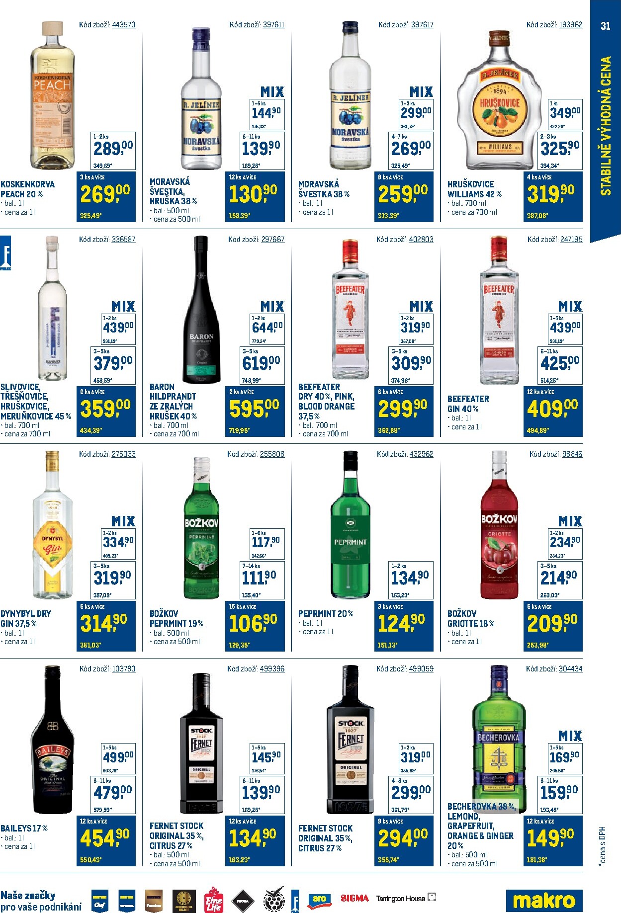 makro - Makro - Stabilně výhodná cena leták platný od středy 28.01.2026 do neděle 31.05.2026 - page: 31