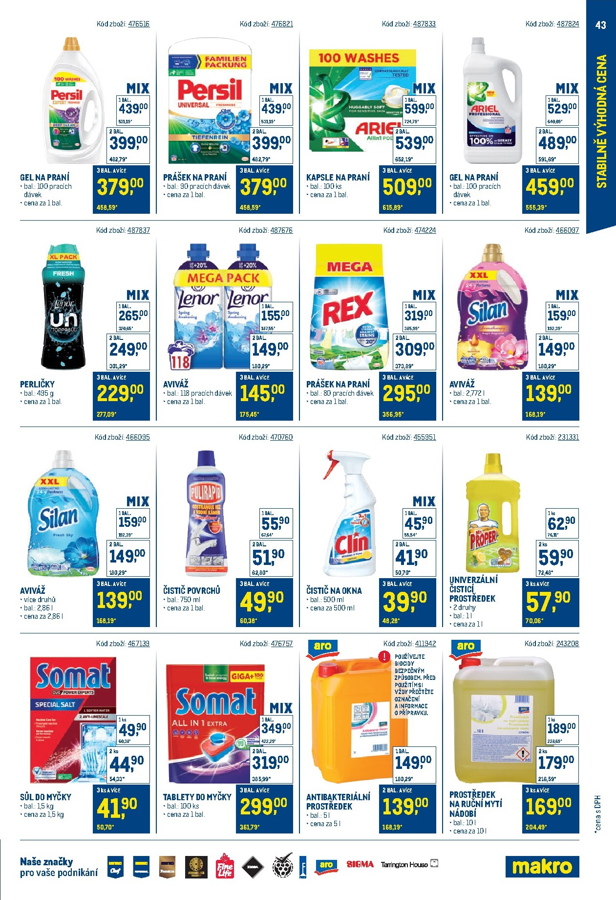 makro - Makro - Stabilně výhodná cena leták platný od středy 28.01.2026 do neděle 31.05.2026 - page: 43