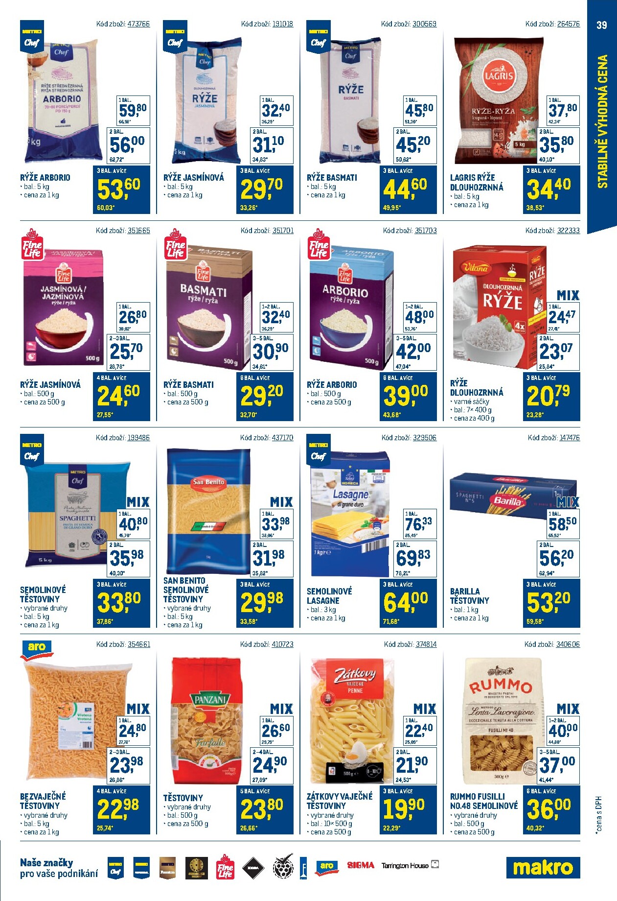 makro - Makro - Stabilně výhodná cena leták platný od středy 28.01.2026 do neděle 31.05.2026 - page: 39