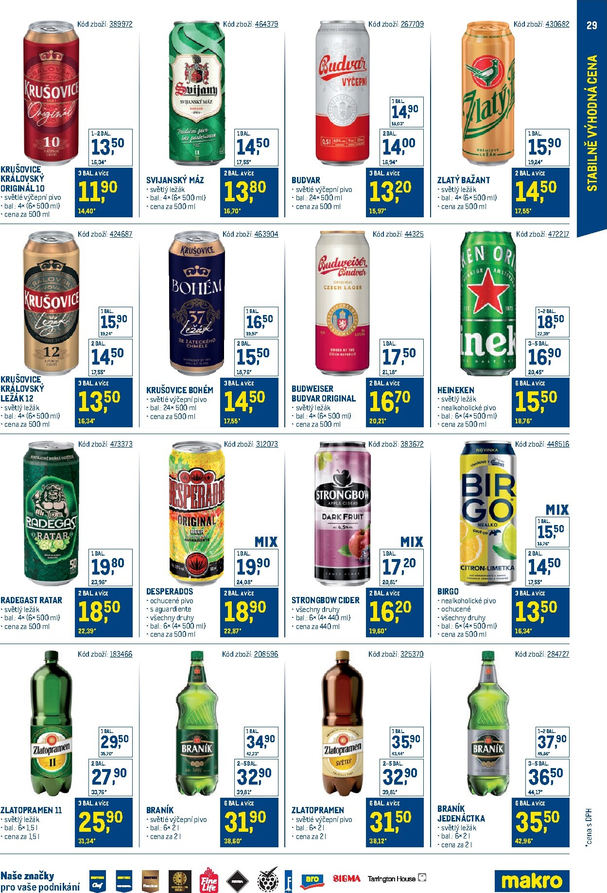 makro - Makro - Stabilně výhodná cena leták platný od středy 28.01.2026 do neděle 31.05.2026 - page: 29