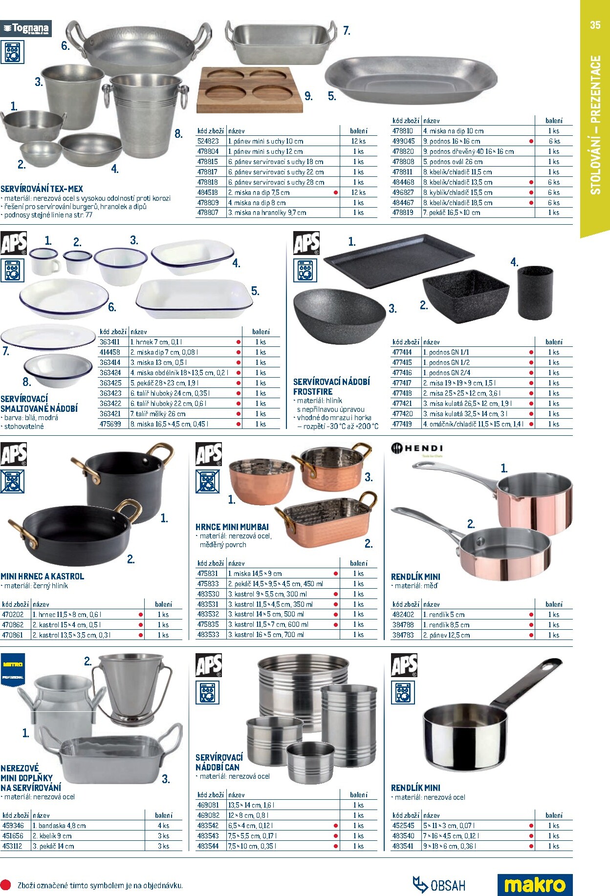 makro - Makro - Gastro vybavení a zařízení leták platný od neděle 01.02.2026 do neděle 31.01.2027 - page: 35