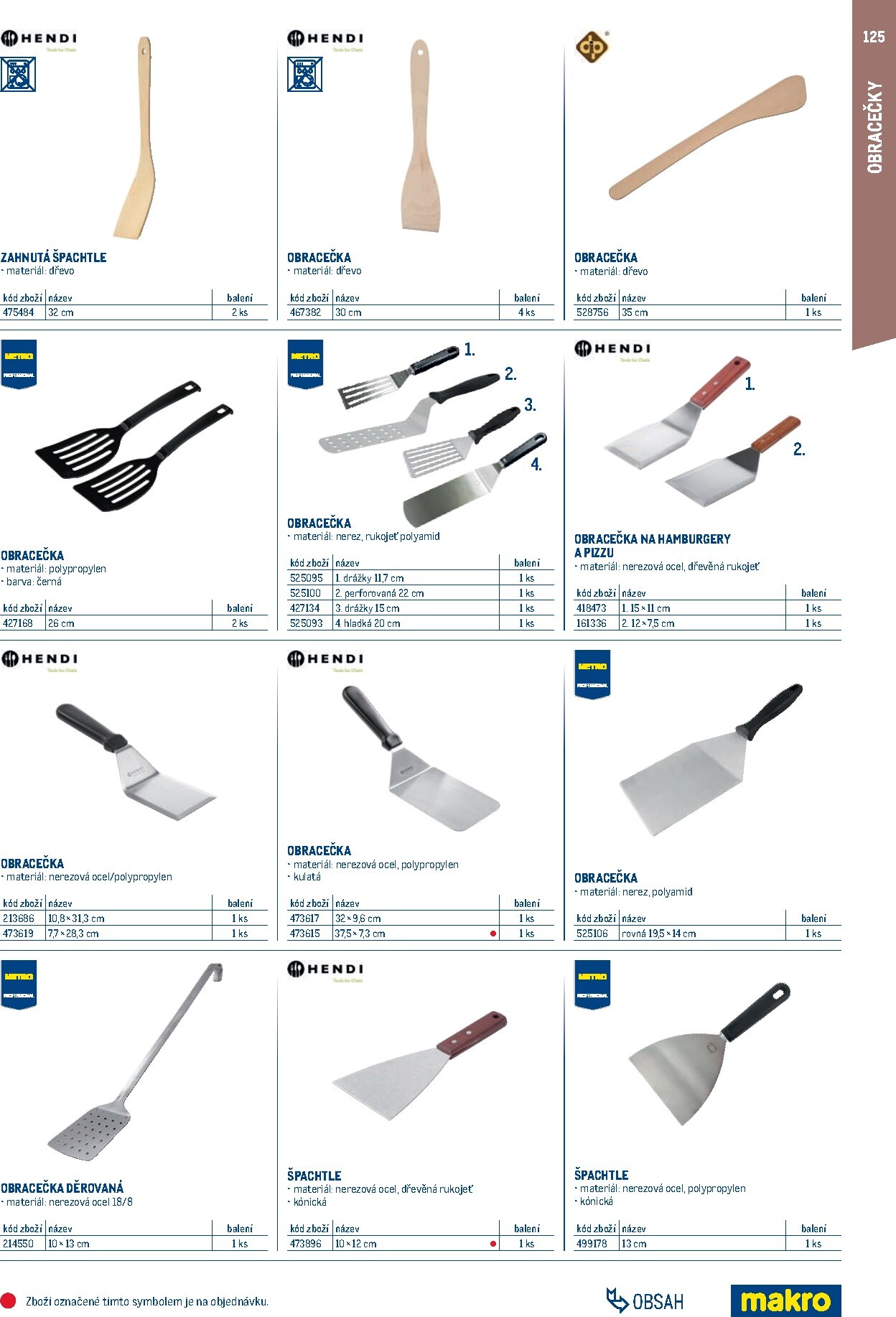makro - Makro - Gastro vybavení a zařízení leták platný od neděle 01.02.2026 do neděle 31.01.2027 - page: 125