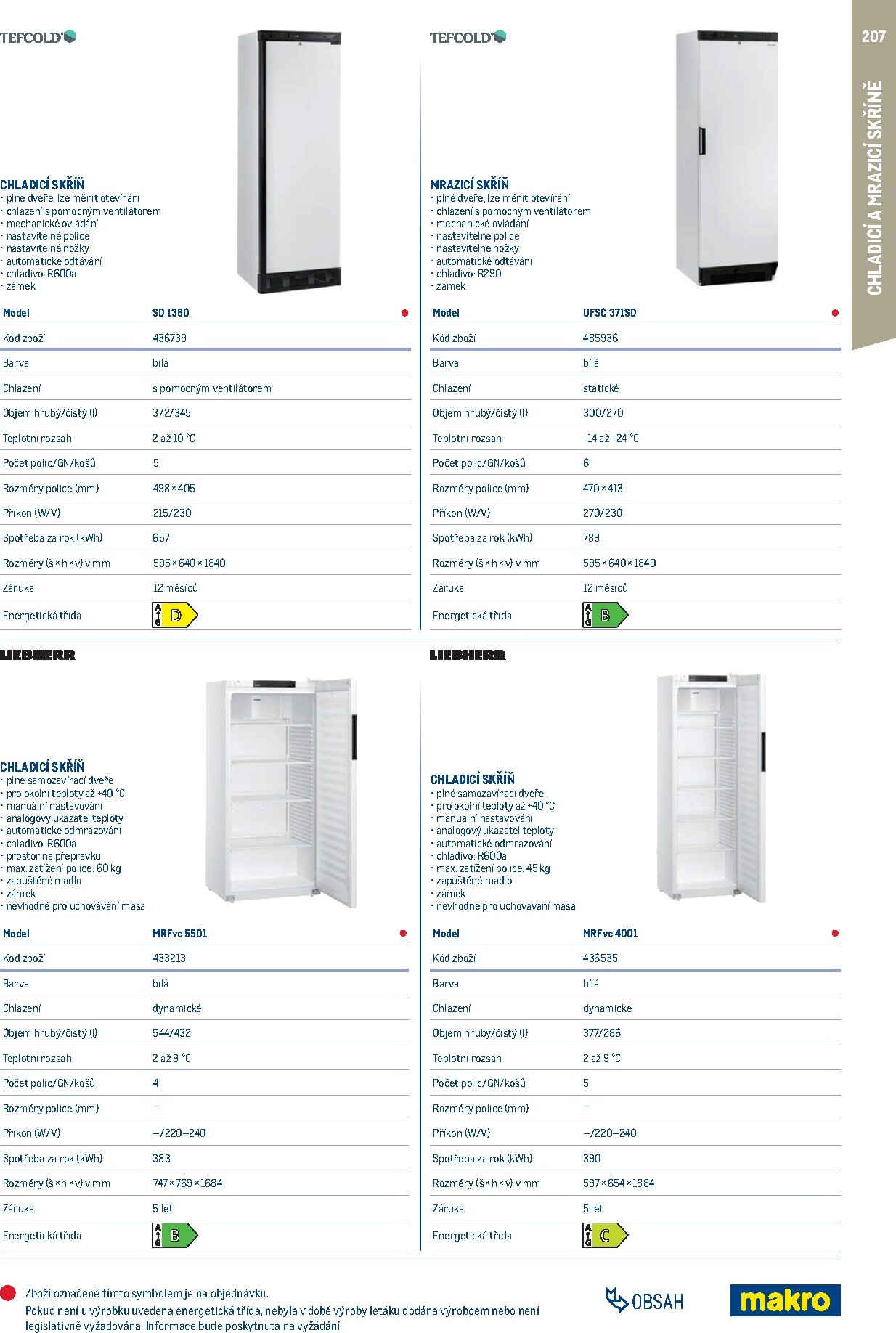 makro - Makro - Gastro vybavení a zařízení leták platný od neděle 01.02.2026 do neděle 31.01.2027 - page: 207