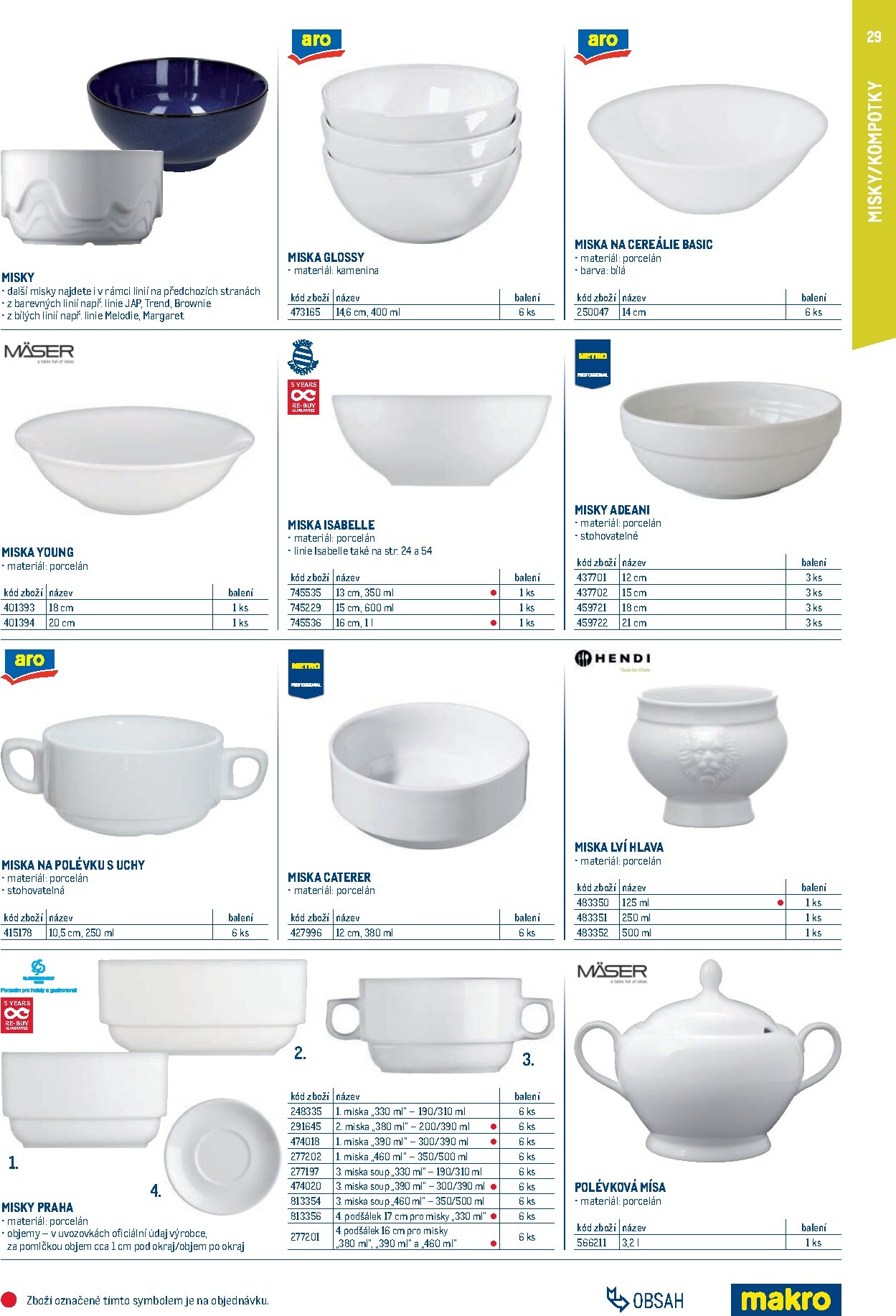 makro - Makro - Gastro vybavení a zařízení leták platný od neděle 01.02.2026 do neděle 31.01.2027 - page: 29