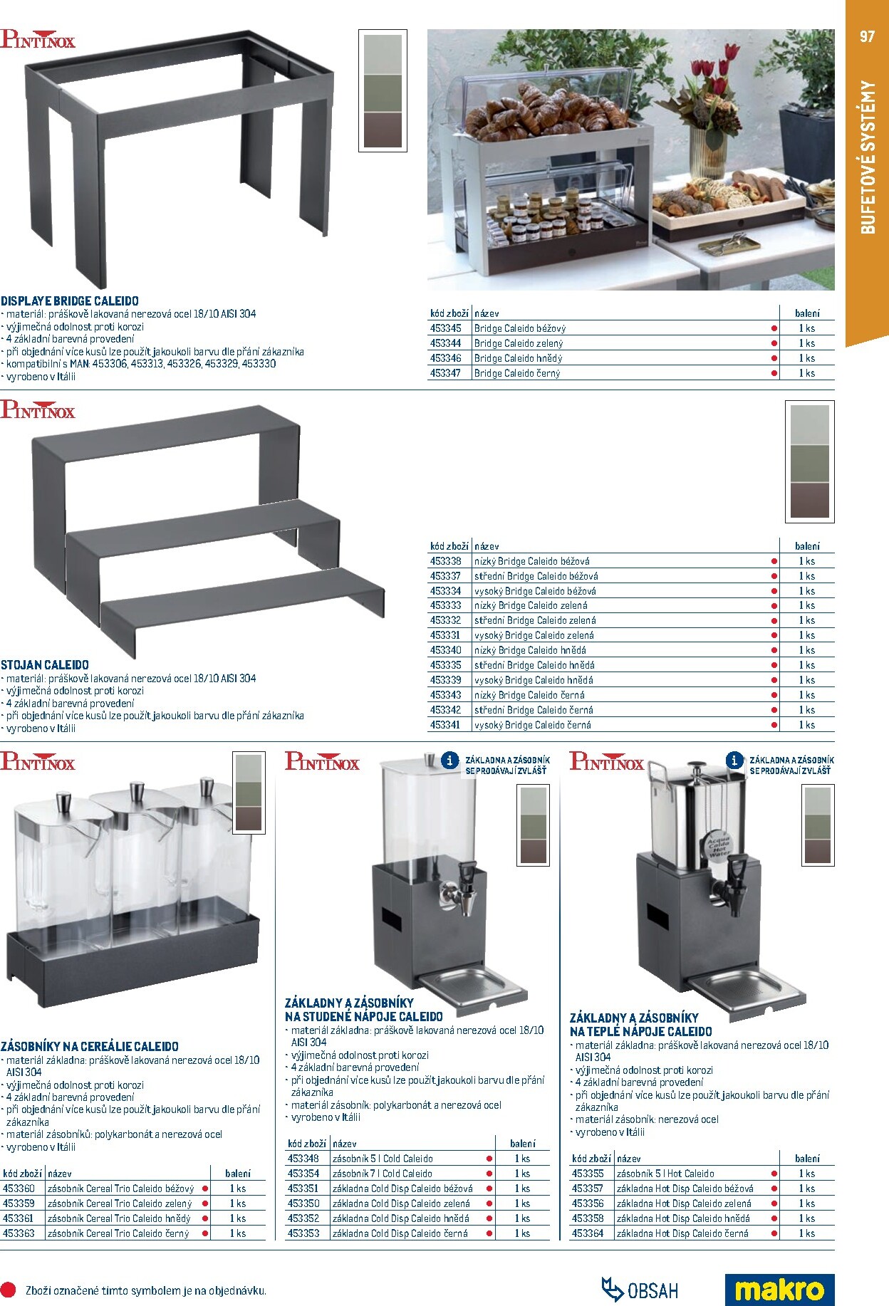 makro - Makro - Gastro vybavení a zařízení leták platný od neděle 01.02.2026 do neděle 31.01.2027 - page: 97
