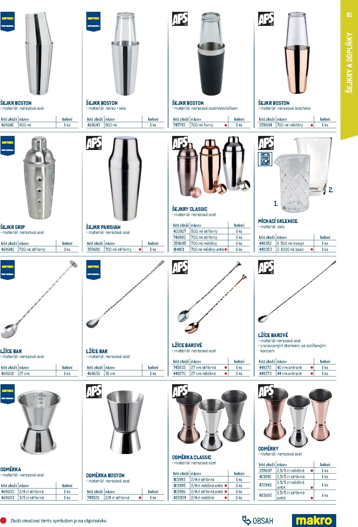 makro - Makro - Gastro vybavení a zařízení leták platný od neděle 01.02.2026 do neděle 31.01.2027 - page: 81