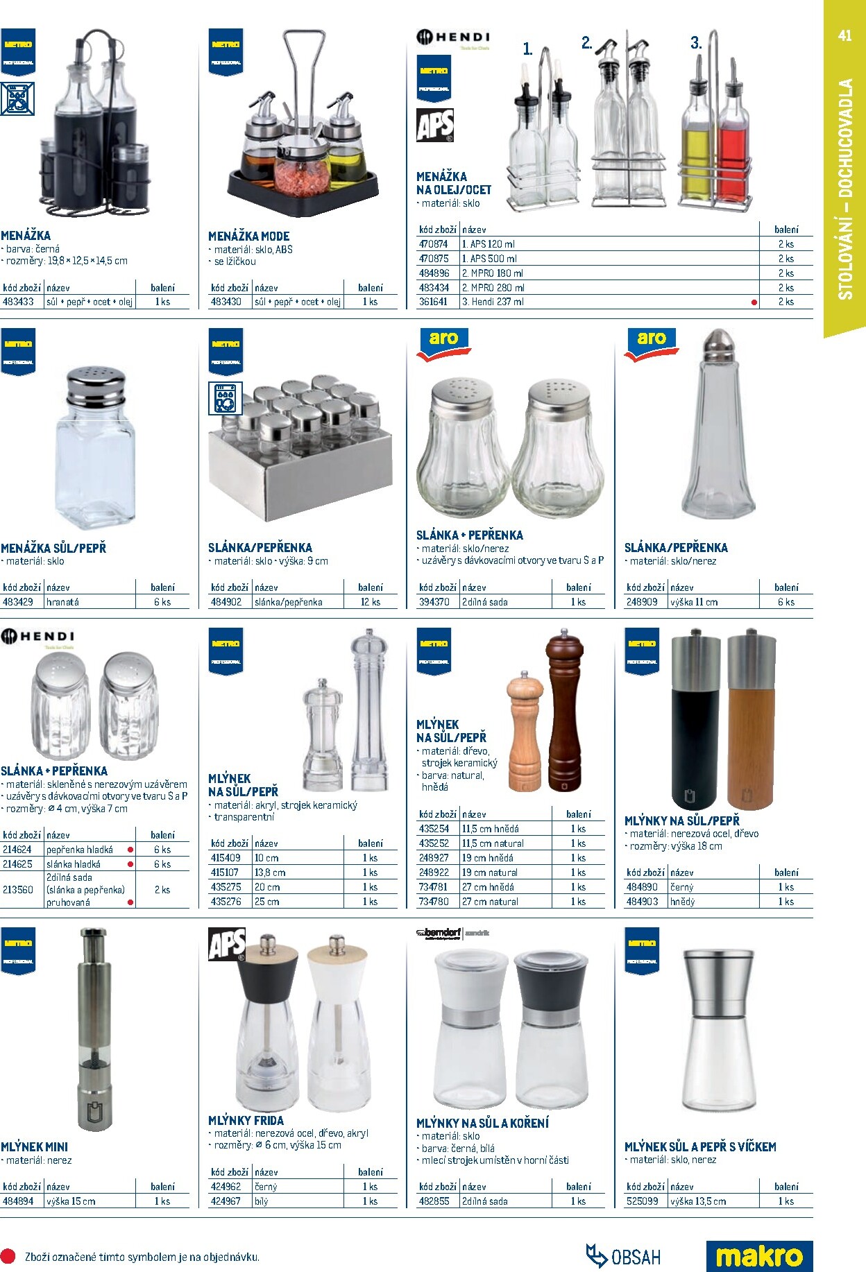 makro - Makro - Gastro vybavení a zařízení leták platný od neděle 01.02.2026 do neděle 31.01.2027 - page: 41