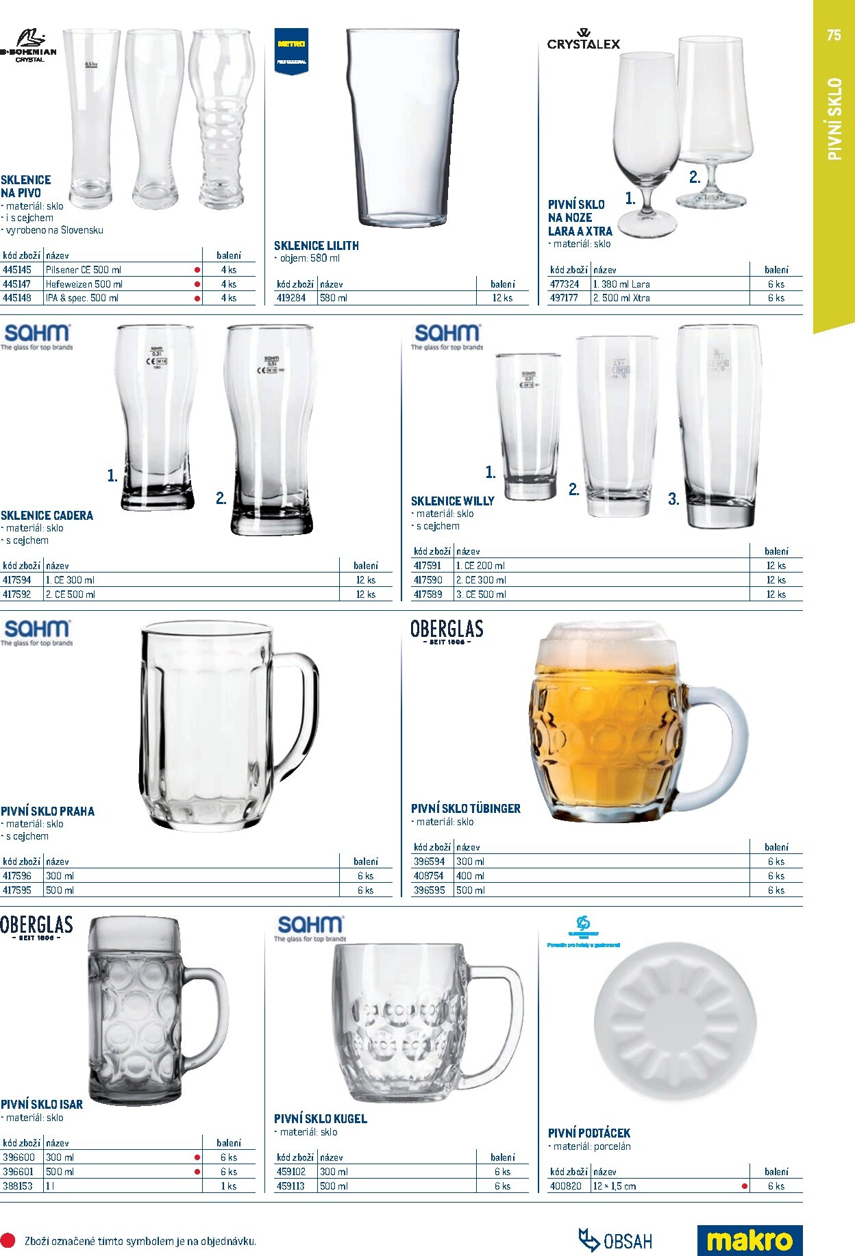 makro - Makro - Gastro vybavení a zařízení leták platný od neděle 01.02.2026 do neděle 31.01.2027 - page: 75