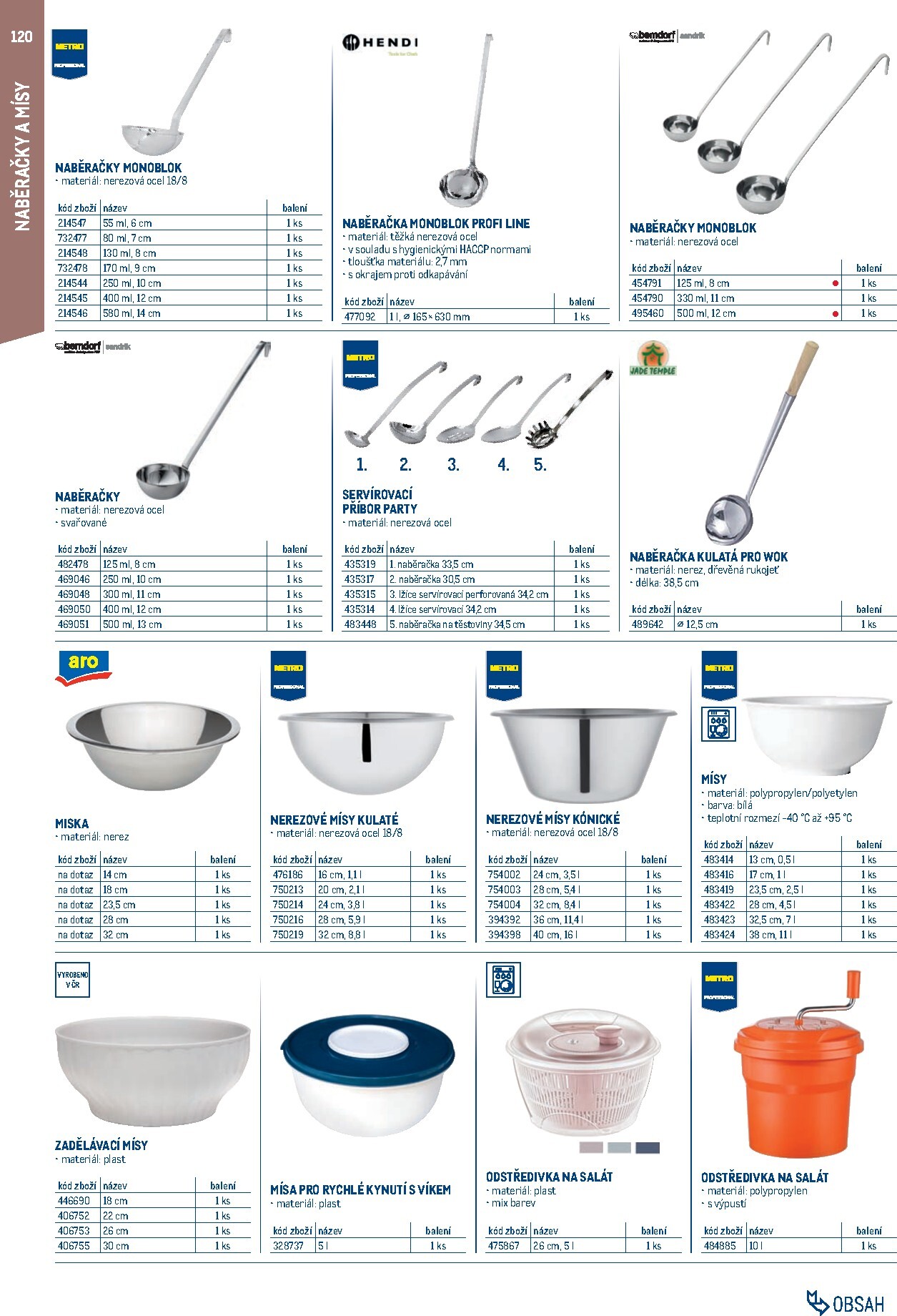 makro - Makro - Gastro vybavení a zařízení leták platný od neděle 01.02.2026 do neděle 31.01.2027 - page: 120