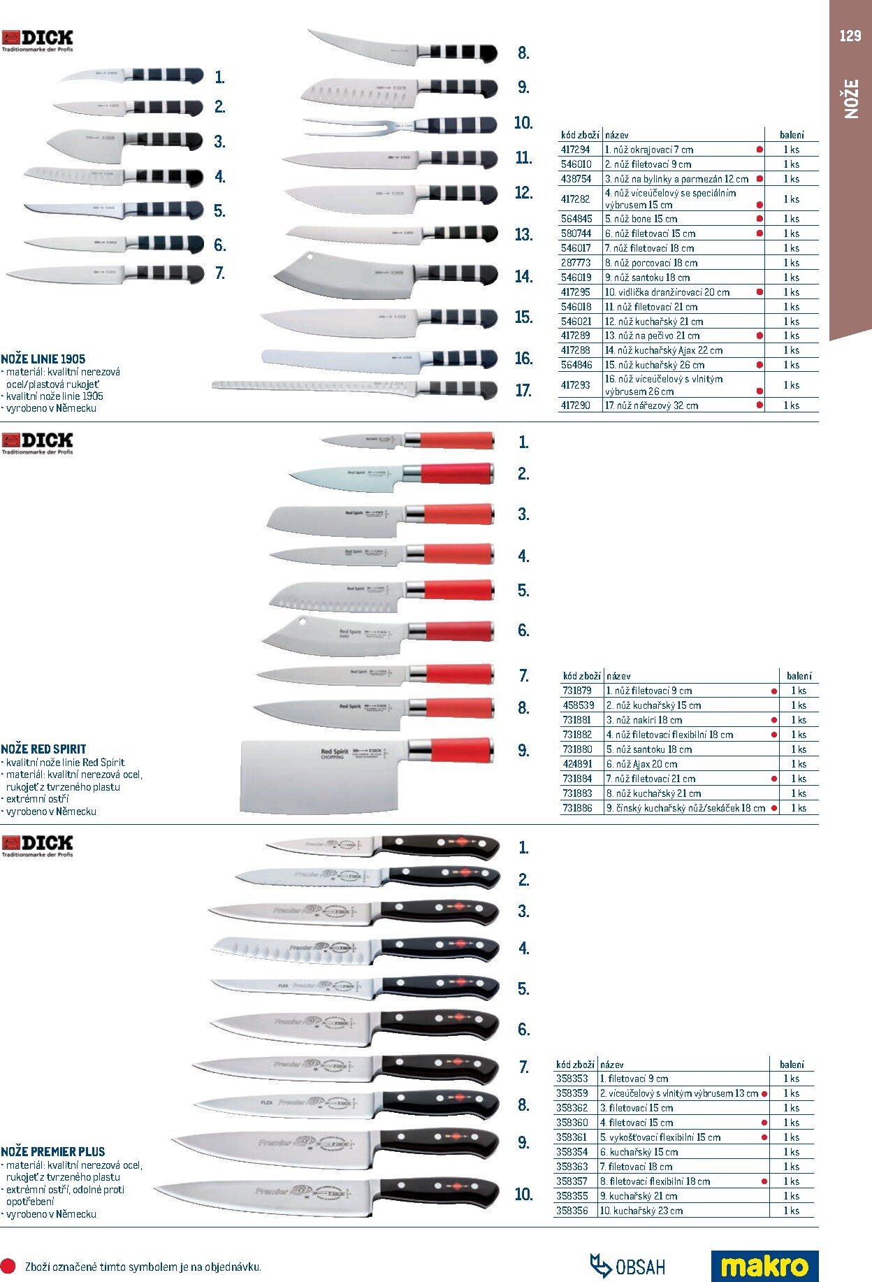 makro - Makro - Gastro vybavení a zařízení leták platný od neděle 01.02.2026 do neděle 31.01.2027 - page: 129