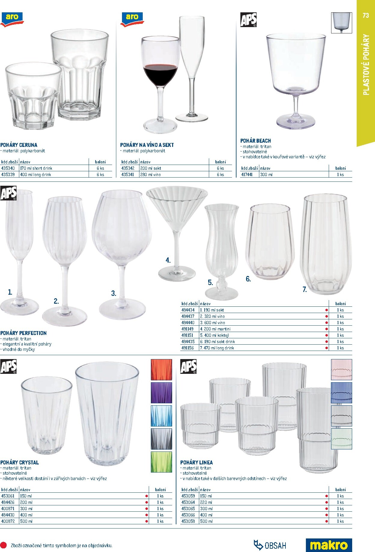 makro - Makro - Gastro vybavení a zařízení leták platný od neděle 01.02.2026 do neděle 31.01.2027 - page: 73