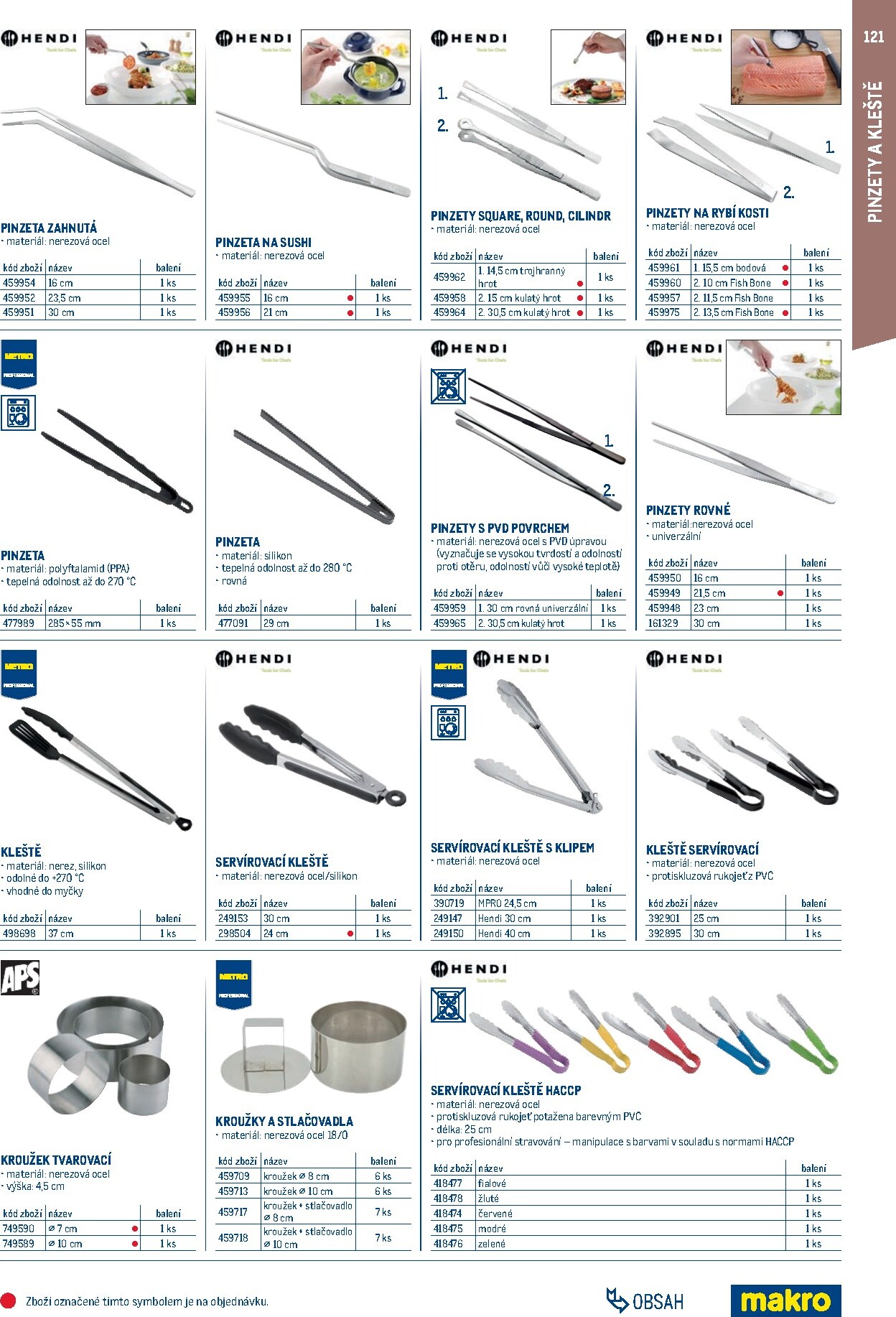 makro - Makro - Gastro vybavení a zařízení leták platný od neděle 01.02.2026 do neděle 31.01.2027 - page: 121