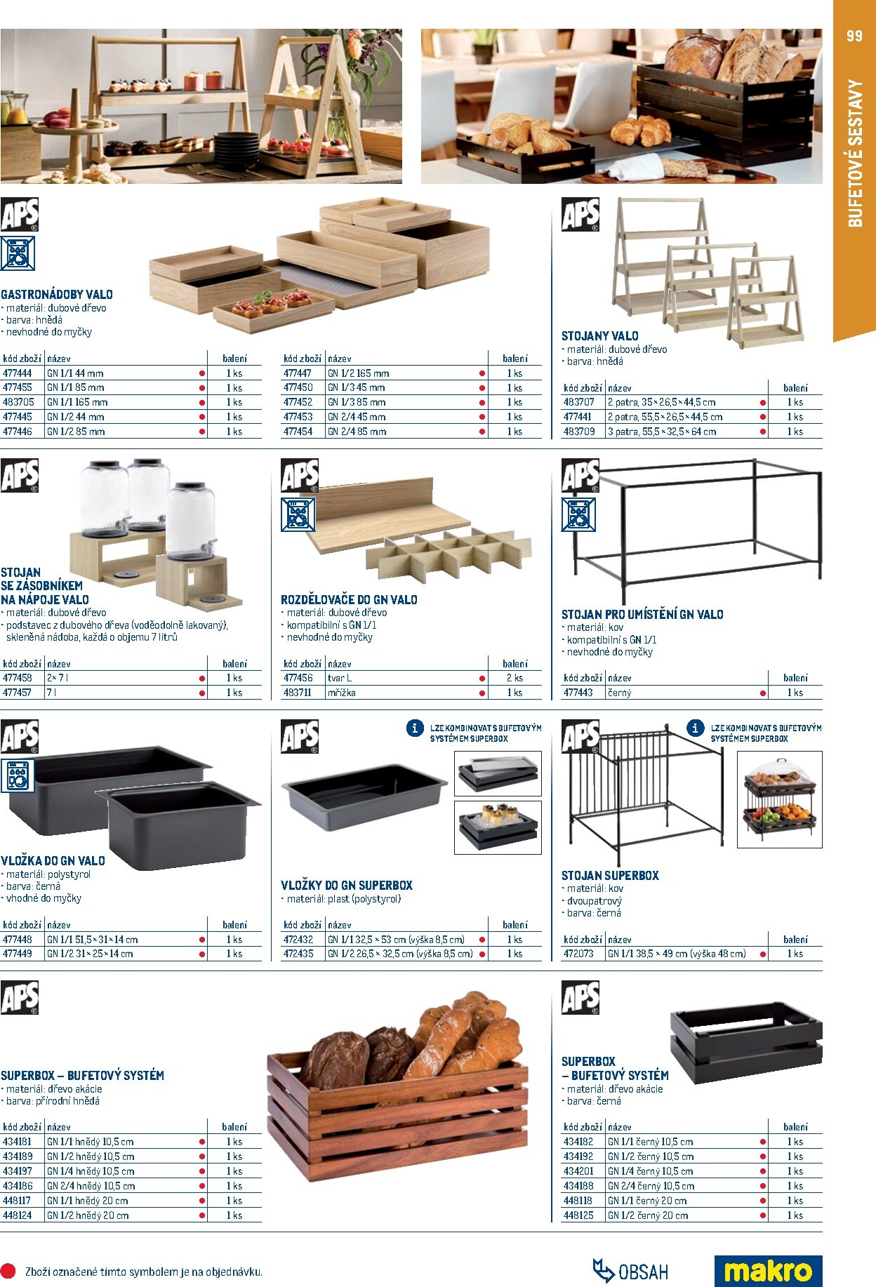 makro - Makro - Gastro vybavení a zařízení leták platný od neděle 01.02.2026 do neděle 31.01.2027 - page: 99
