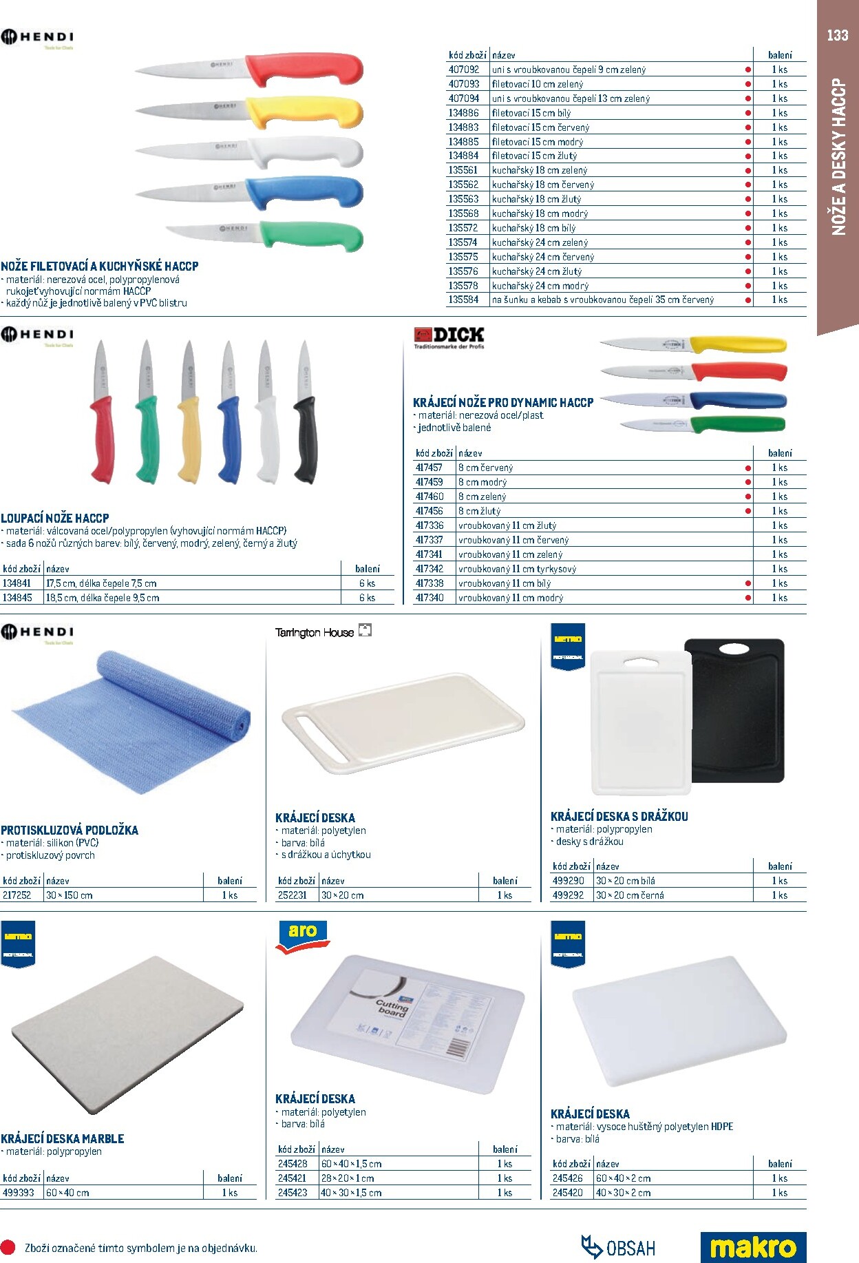 makro - Makro - Gastro vybavení a zařízení leták platný od neděle 01.02.2026 do neděle 31.01.2027 - page: 133