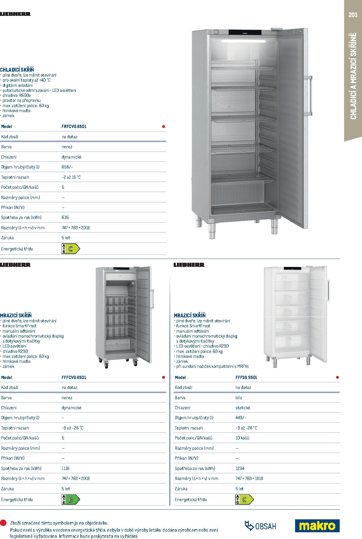 makro - Makro - Gastro vybavení a zařízení leták platný od neděle 01.02.2026 do neděle 31.01.2027 - page: 201
