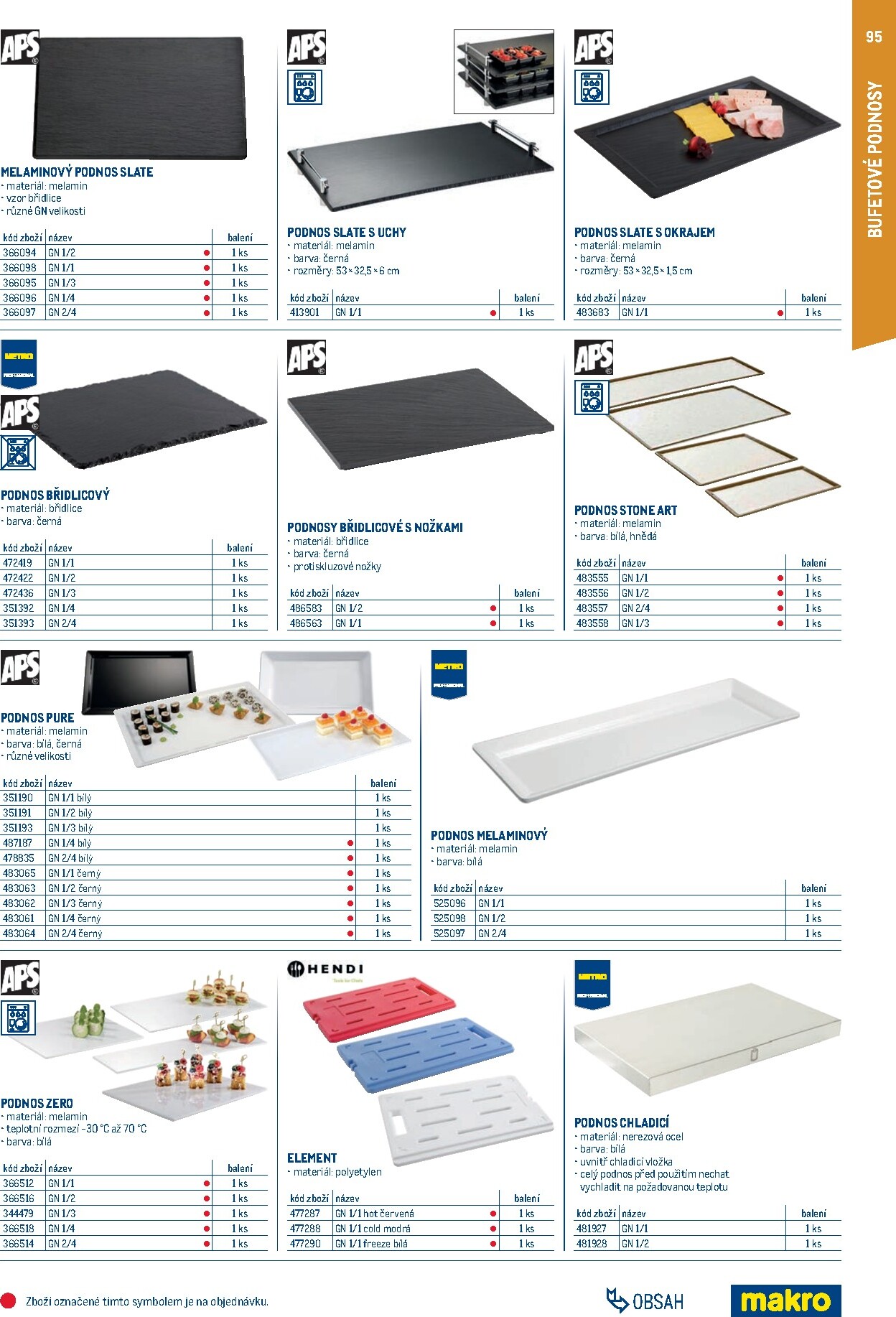 makro - Makro - Gastro vybavení a zařízení leták platný od neděle 01.02.2026 do neděle 31.01.2027 - page: 95
