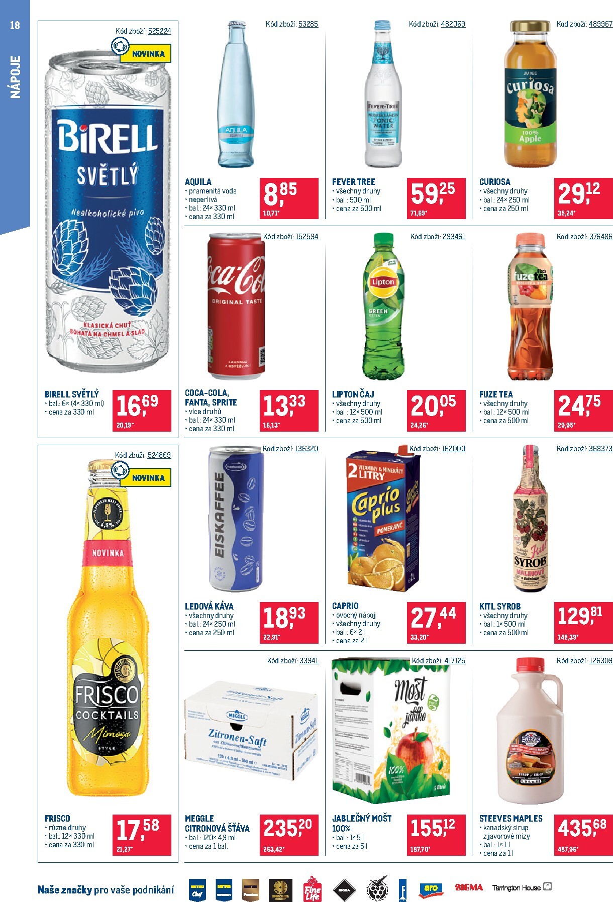 makro - Makro - Gastronomie leták platný od úterý 10.03.2026 do pondělí 23.03.2026 - page: 18