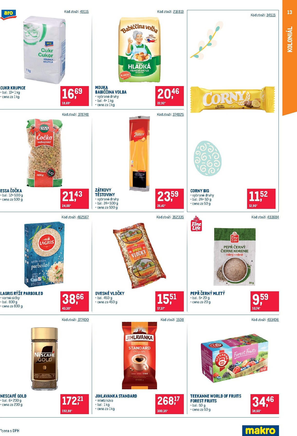 makro - Makro - Maloobchod - Distribuce leták platný od úterý 24.03.2026 do pondělí 06.04.2026 - page: 13