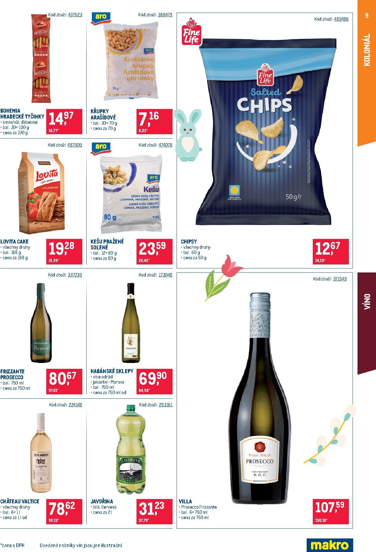 makro - Makro - Maloobchod - Distribuce leták platný od úterý 24.03.2026 do pondělí 06.04.2026 - page: 9